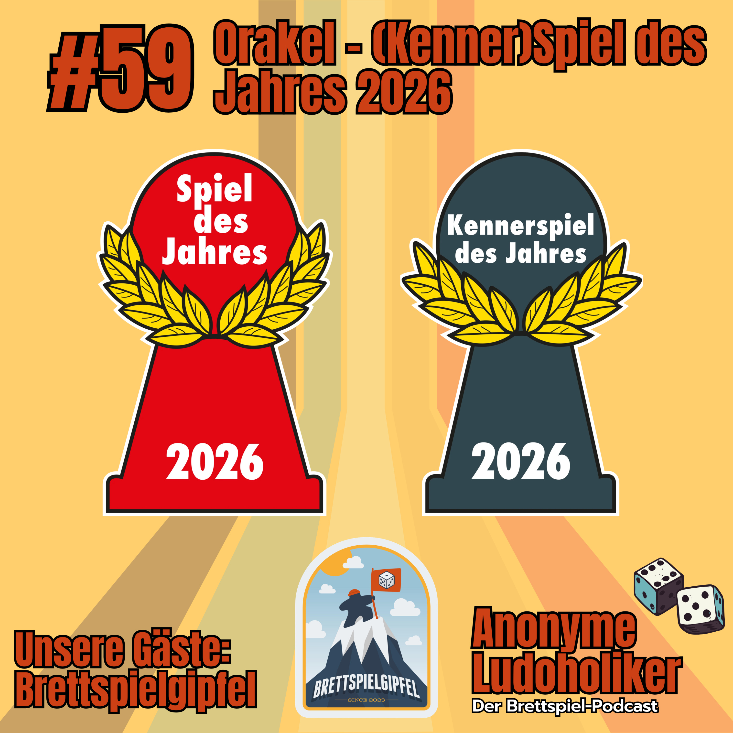 #59 Orakel - (Kenner)Spiel des Jahres 2026 episode artwork