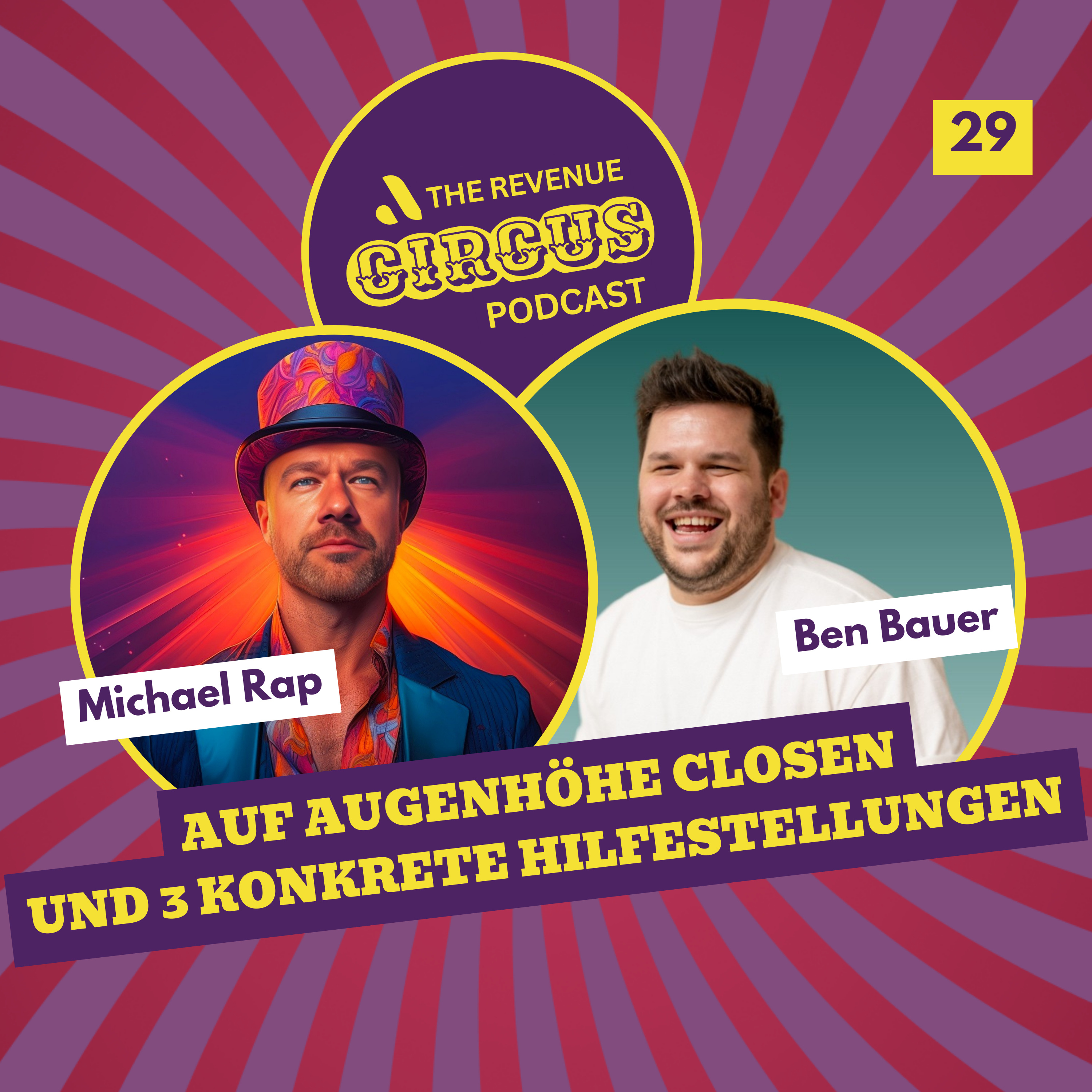🇩🇪 Auf Augenhöhe closen und 3 konkrete Hilfestellungen | Mit Ben Bauer - Head of Sales @ WorkFlex episode artwork