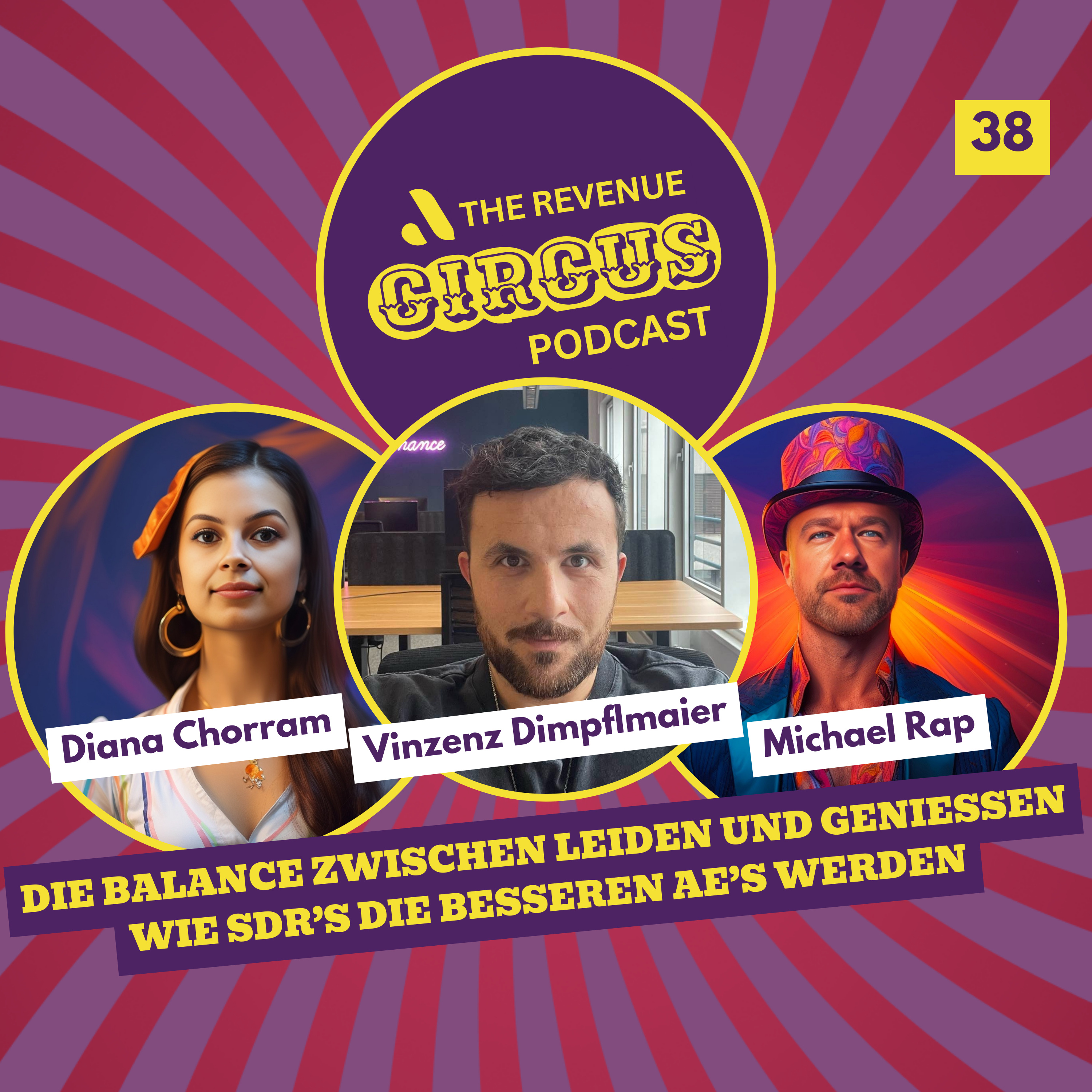 🇩🇪 Die Balance zwischen Leiden und Genießen Wie SDR’s die besseren AE’s werden | #38 Vinzenz Dimpflmaier - Senior AE @ Finway episode artwork