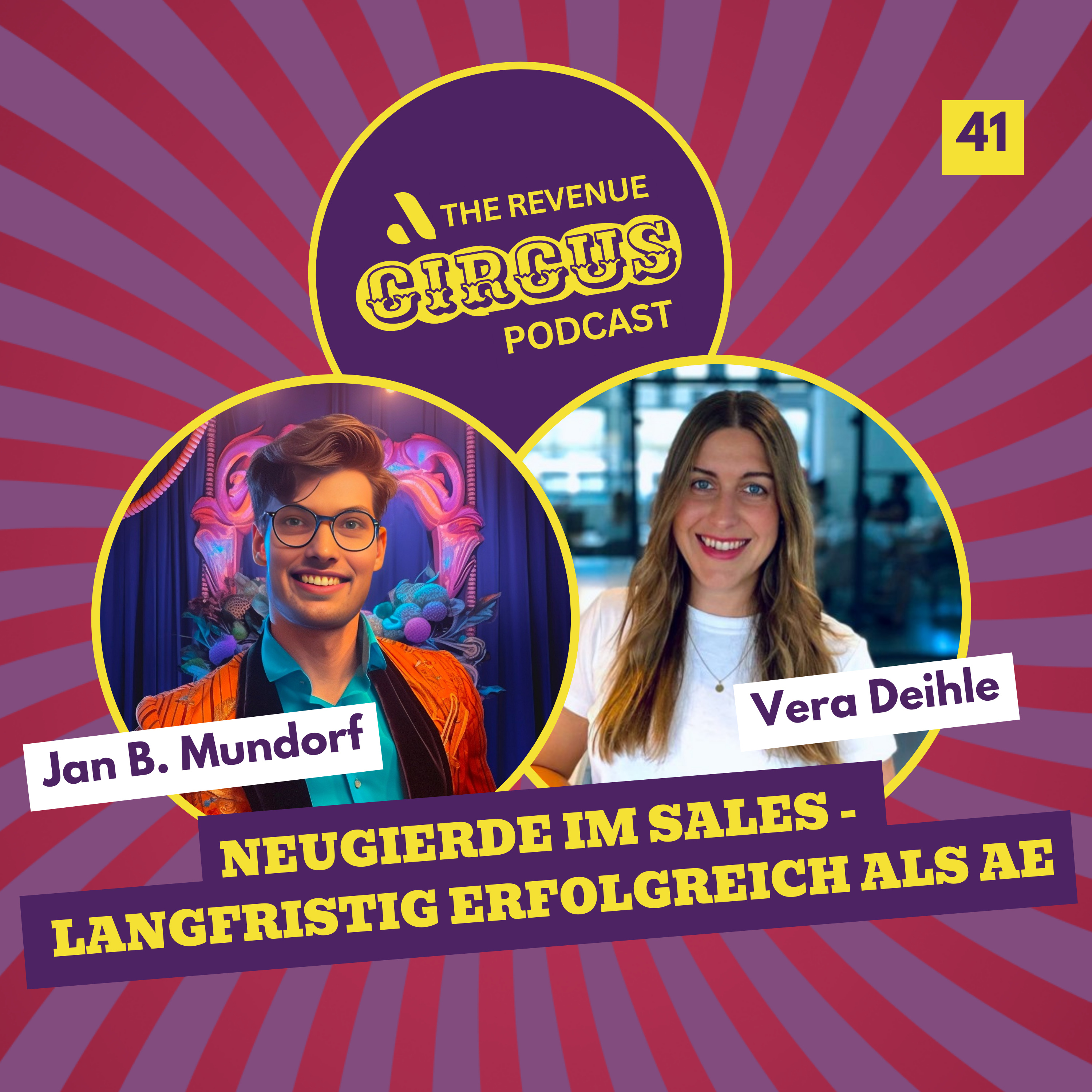 🇩🇪 Neugierde im Sales - Langfristig erfolgreich als AE | #41 Vera Deihle - Senior AE Public Sector @ Personio episode artwork