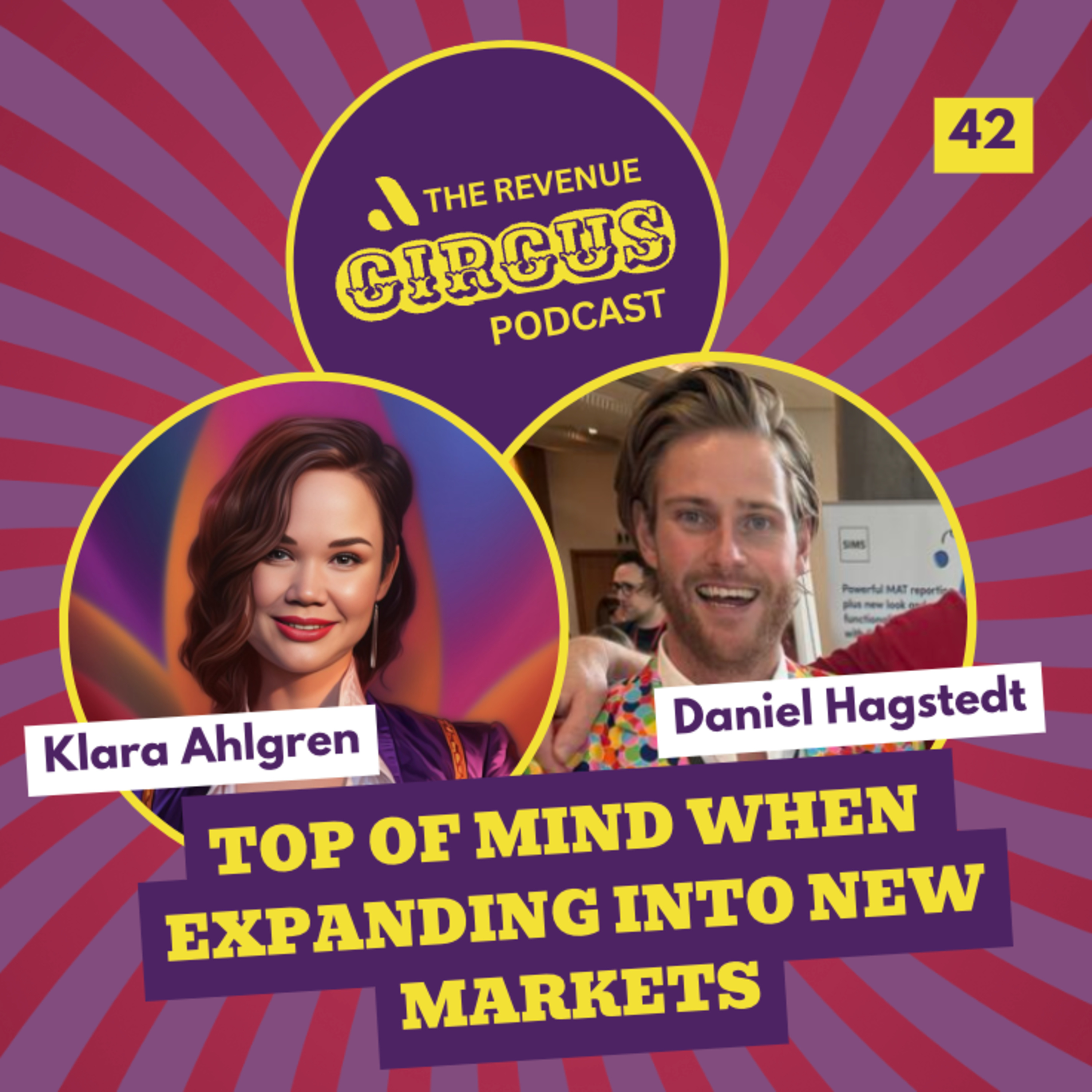 🇬🇧 Top of mind when expanding into new markets - #42 Daniel Hagstedt - Head of UK Expansion at Magma Math episode artwork