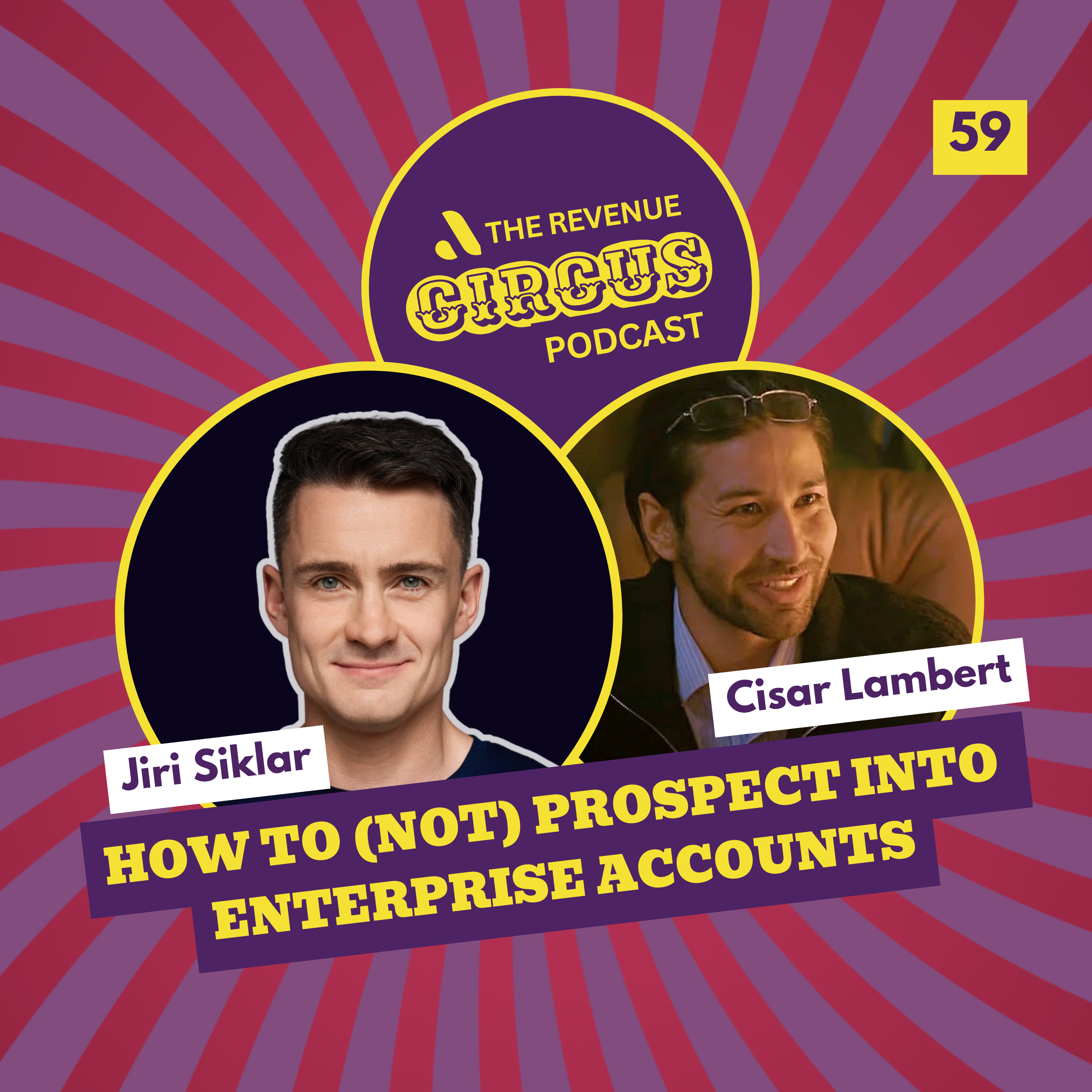 🎪 How to (not) prospect into enterprise accounts | #59 Jiri Siklar - Senior Enterprise AE @ MongoDB episode artwork