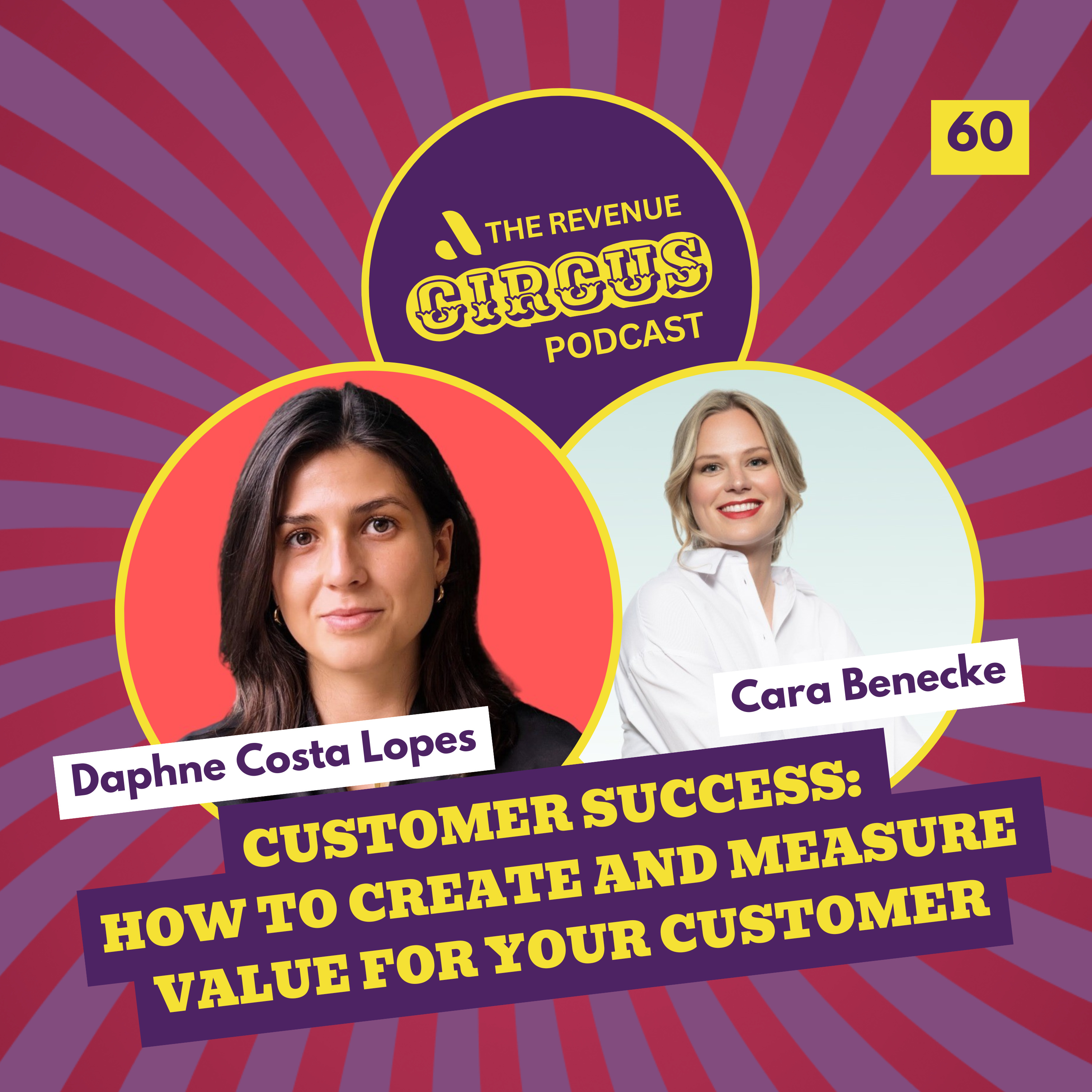 🎪 Customer Success - How to create and measure value for your customers | 60 Daphne Costa Lopes - Global Director Customer Success @ Hubspot episode artwork
