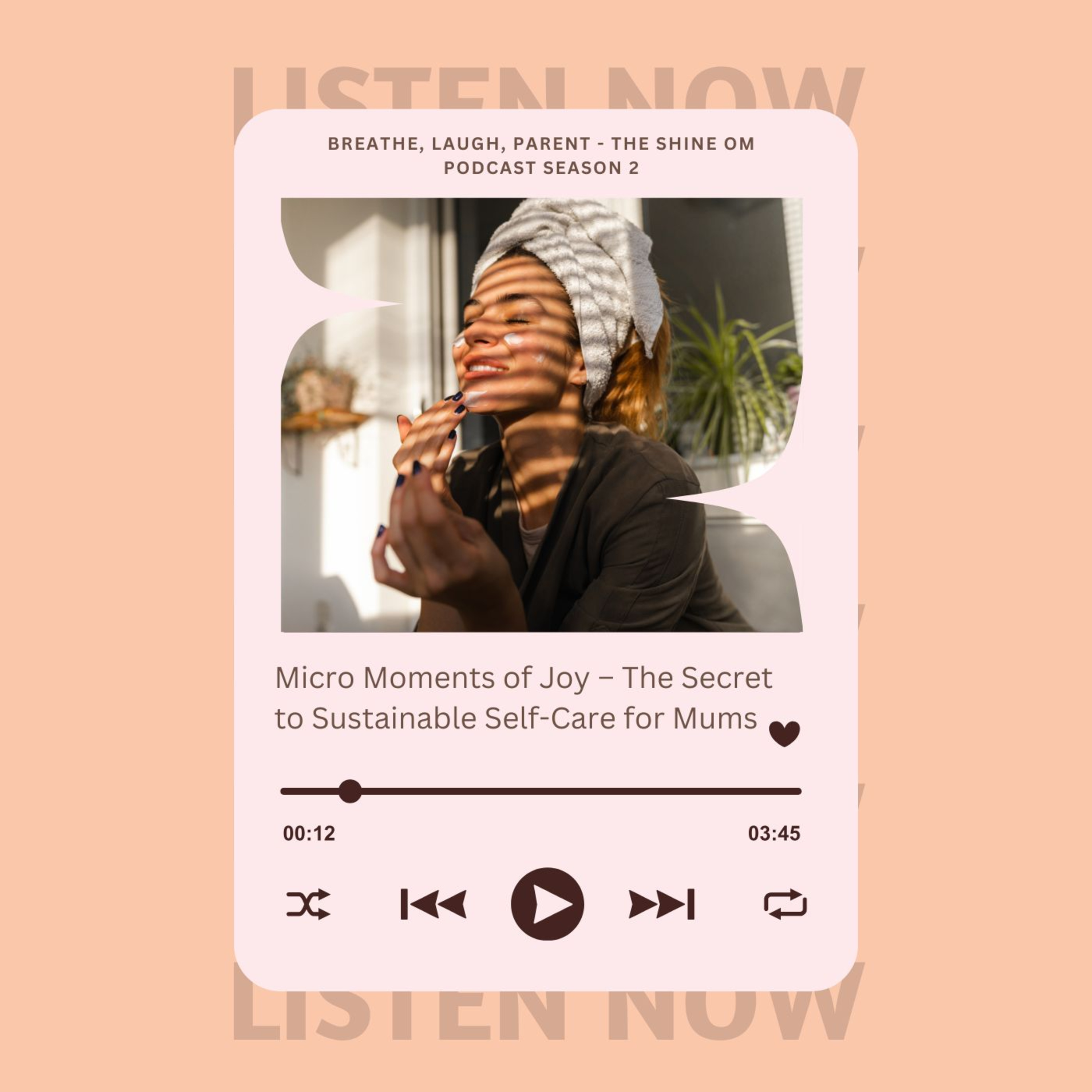Micro Moments of Joy – The Secret to Sustainable Self-Care for Mums episode artwork