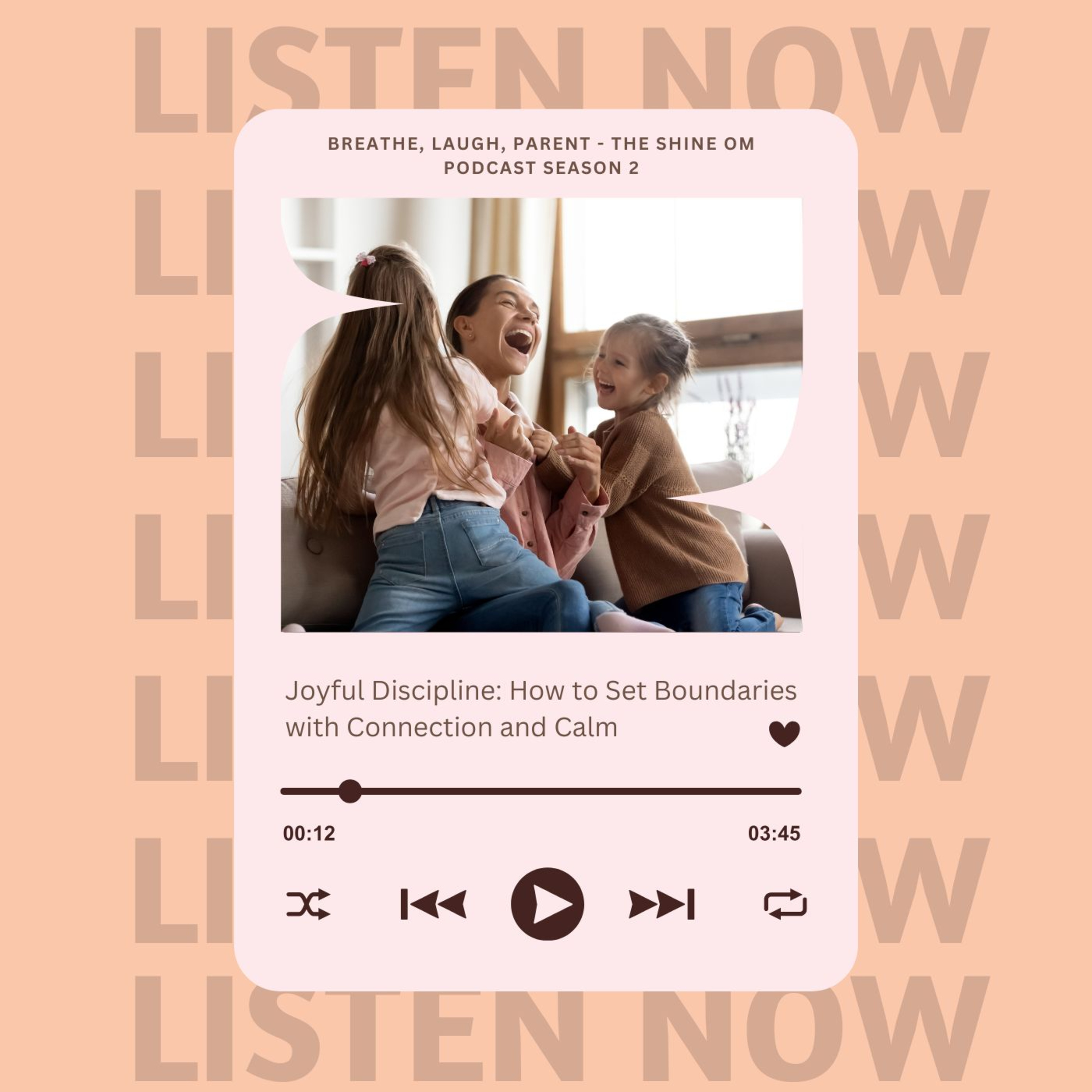 Joyful Discipline: How to Set Boundaries with Connection and Calm episode artwork