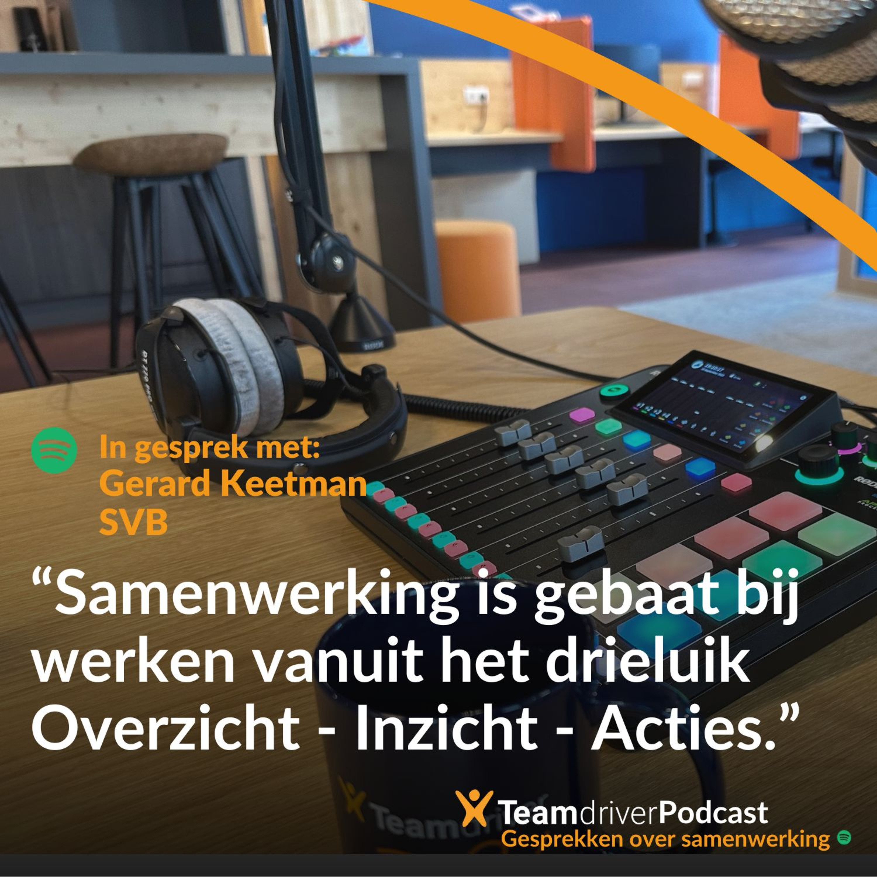 13. Gerard Keetman van SVB over samenwerking tijdens veranderprocessen episode artwork