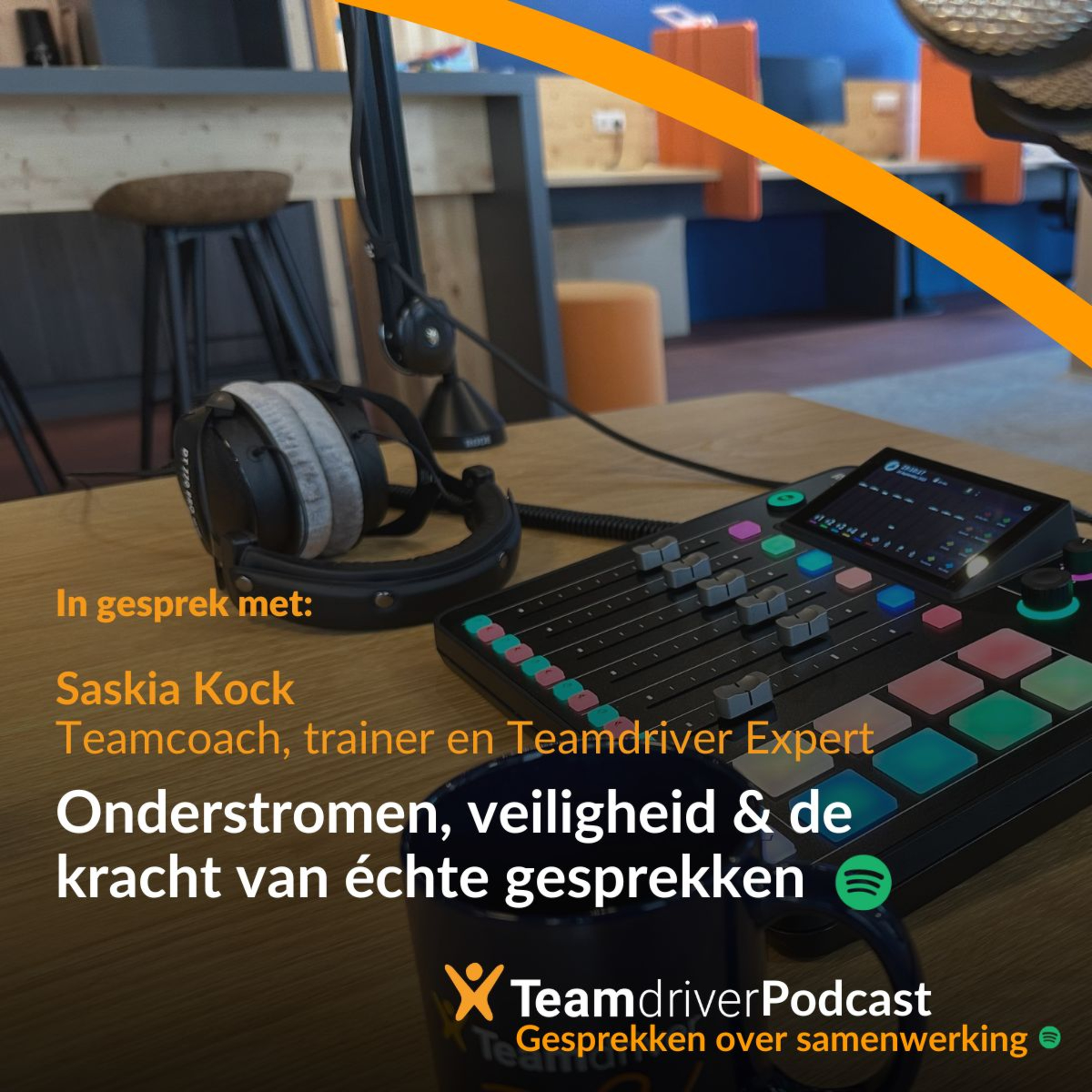 19. Saskia Kock over onderstromen, veiligheid en de kracht van échte gesprekken episode artwork