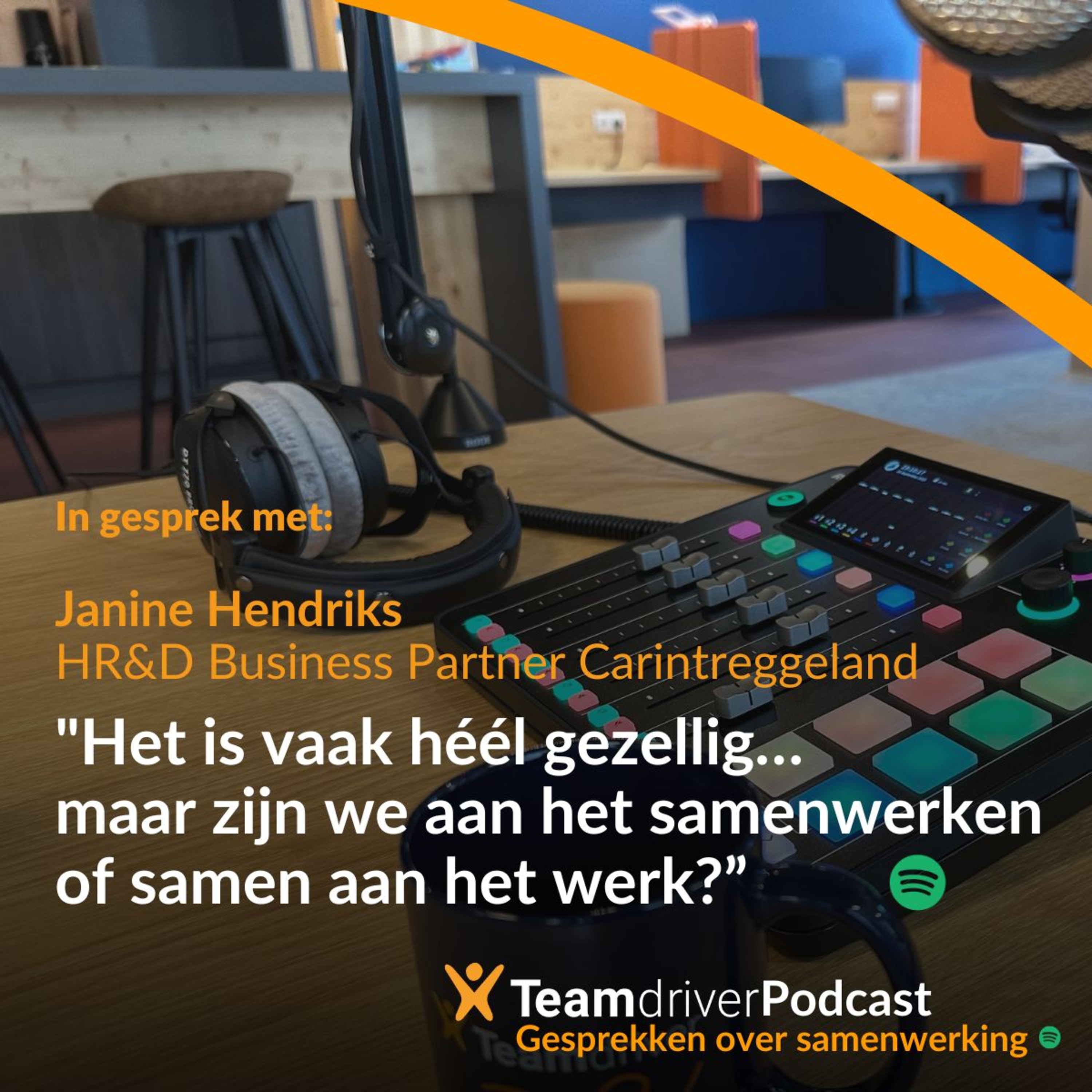 21. Janine Hendriks van Carintreggeland over de nadelen van gezelligheid in teams episode artwork