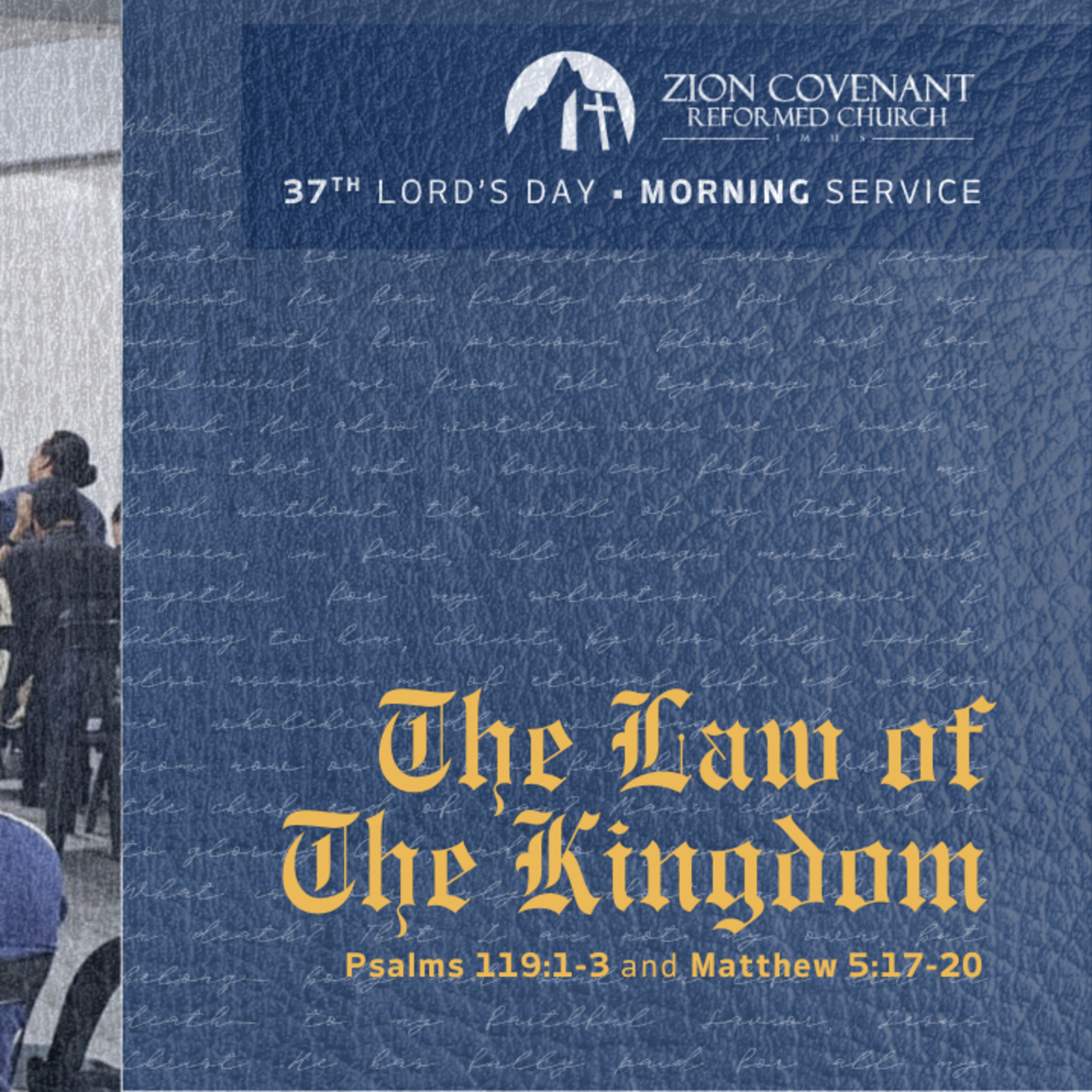 “The Law of the Kingdom" (Psalm 119:1-3 and Matthew. 5:17-20) episode artwork