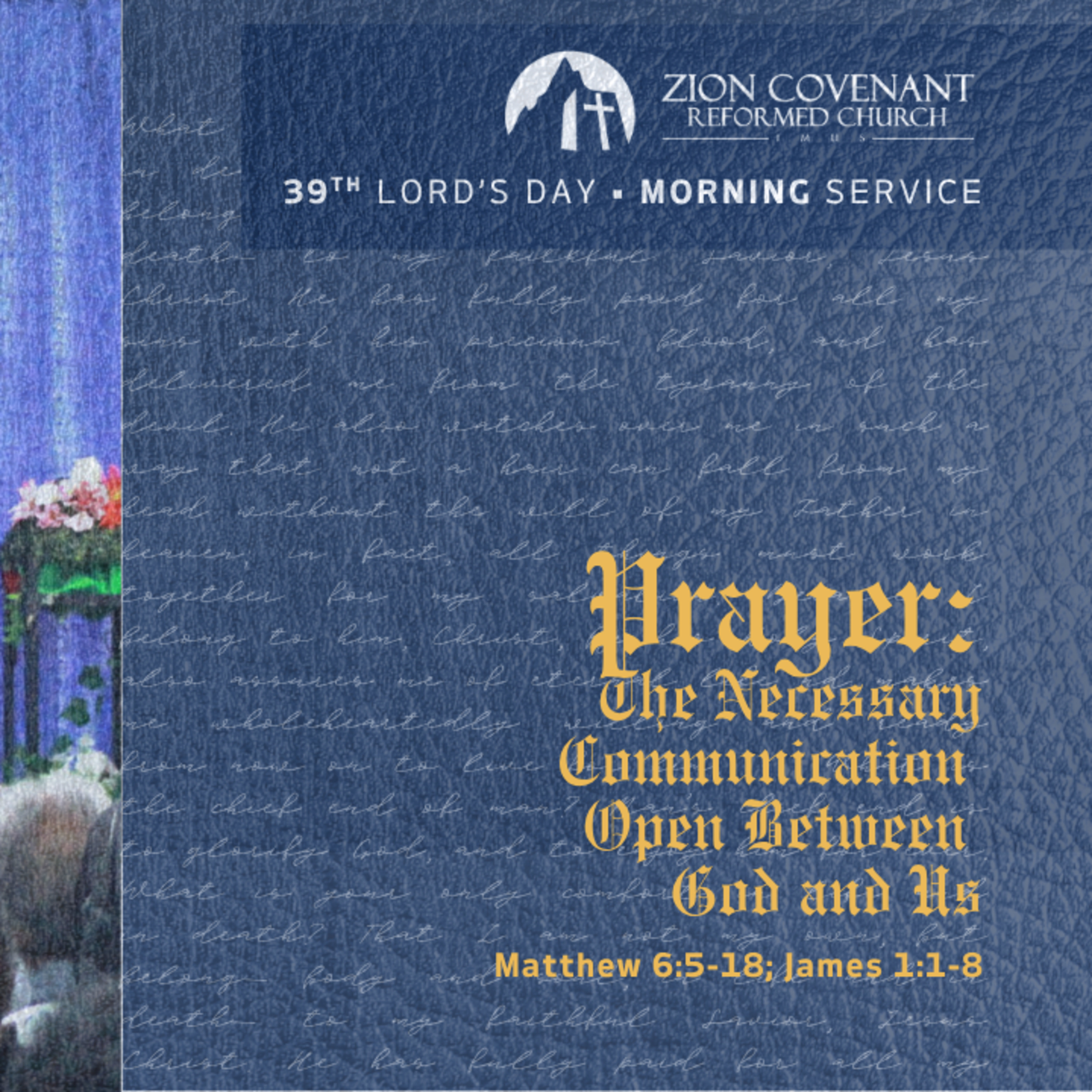 “Prayer is Necessary to Keep the Lines of Communication Open Between God and Us" (Matthew 6: 5-18) episode artwork