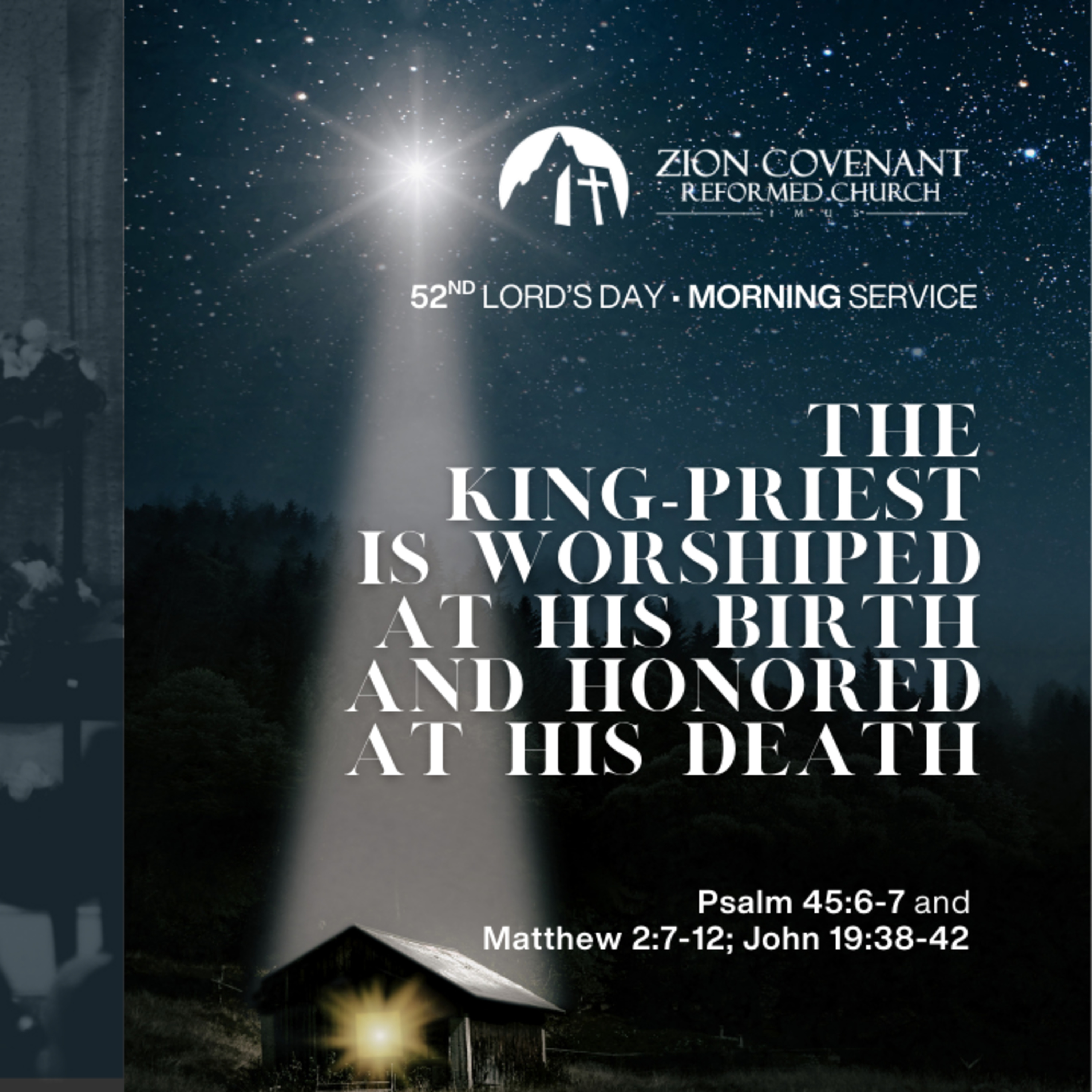 “The King-Priest is Worshiped at His Birth and Honored at His Death" (John 19:38-42) episode artwork