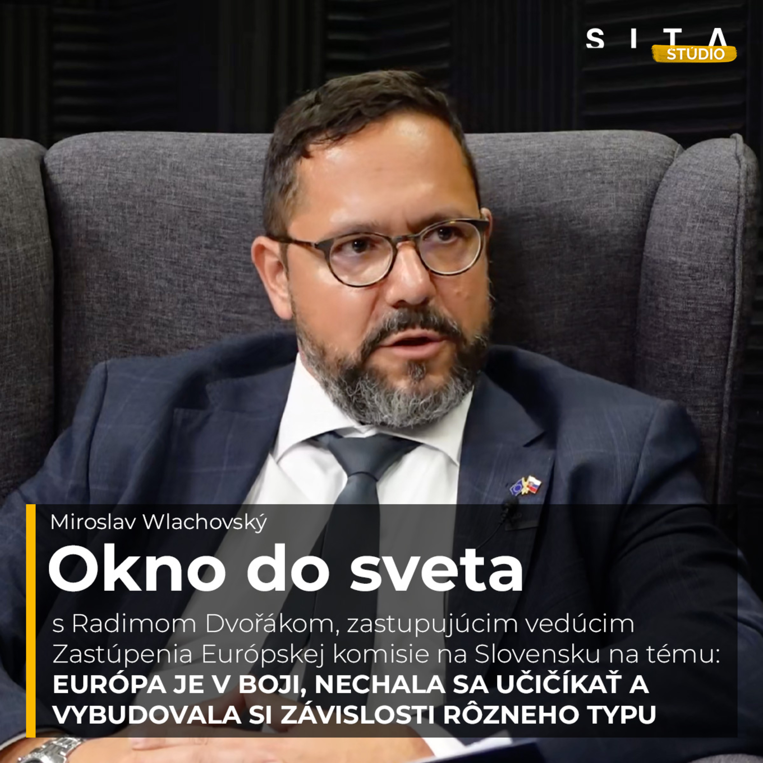 64 - Radim Dvořák o závislostiach Európy, ktorá je v boji | Miroslav Wlachovský a Štúdio SITA