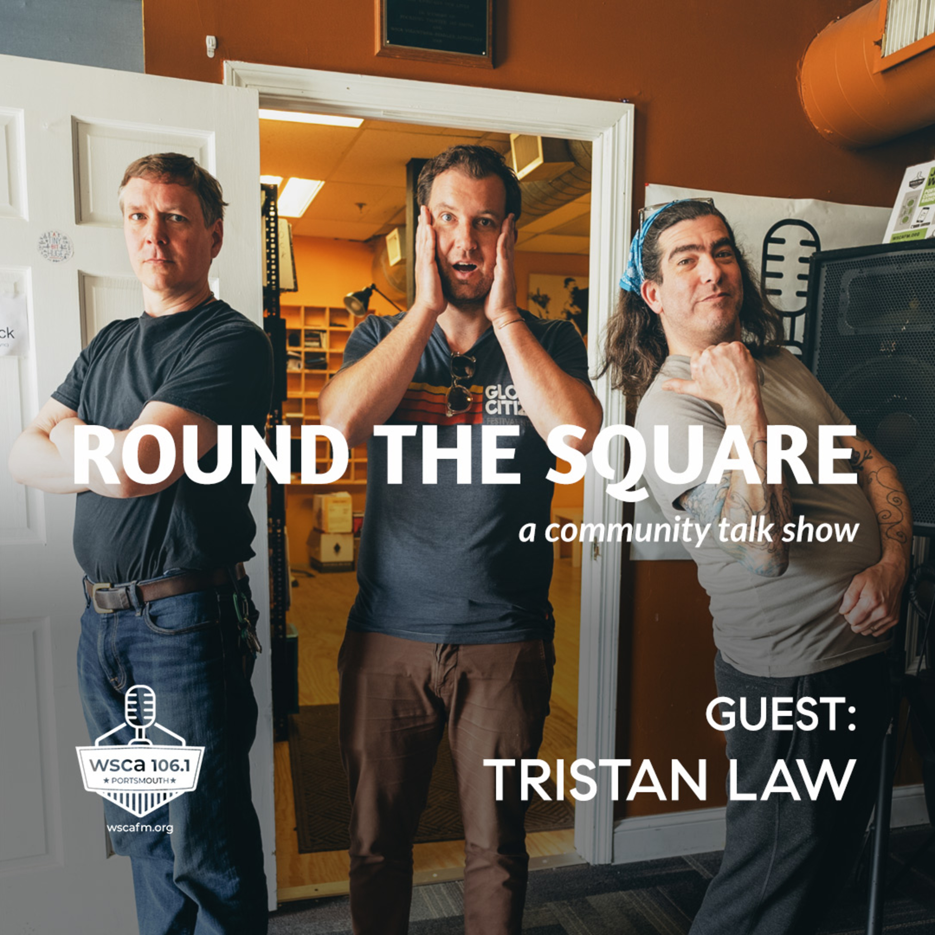 #022 Tristan Law - Round the Square episode artwork