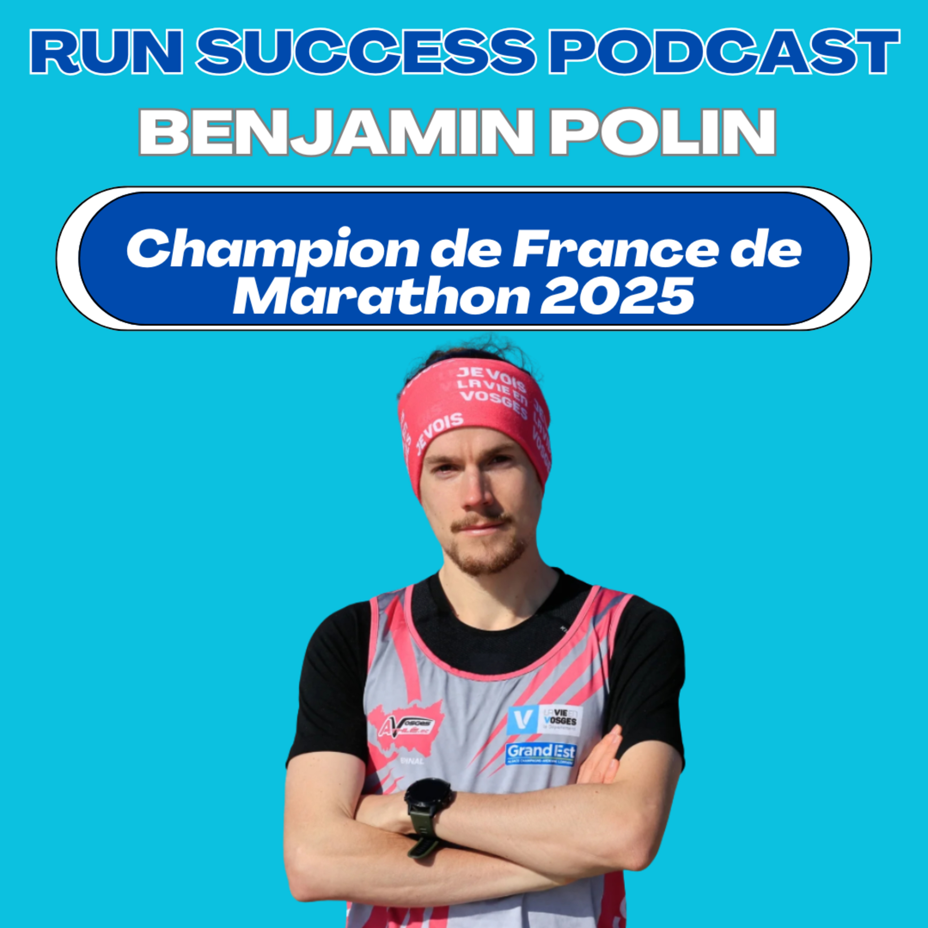 Benjamin Polin ! Champion de France de Marathon 2024/25 Champion sur 100km 2023/2022