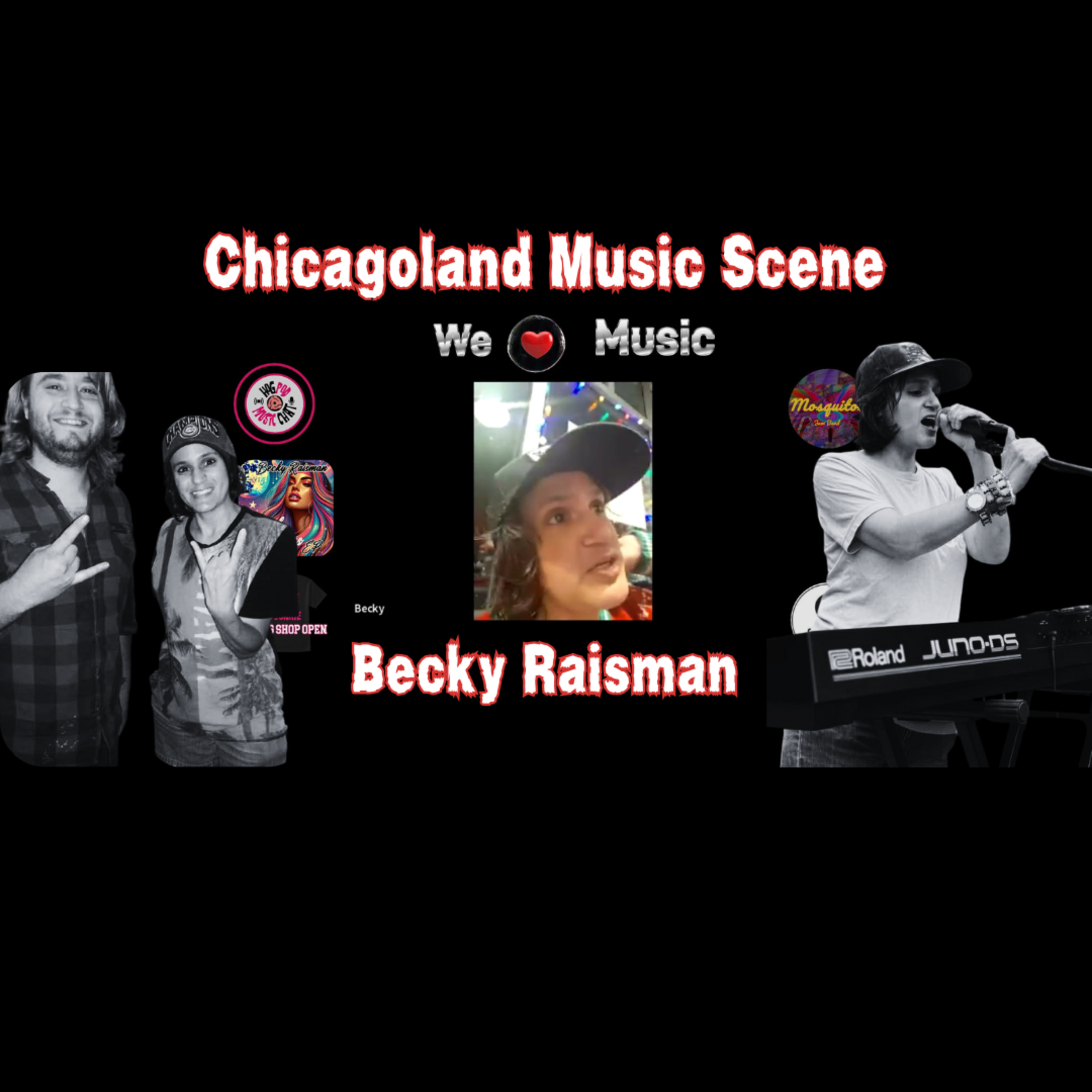Becky Raisman Earth Goddesses EP, School of Rock & Chappell Roan Vibes Hogpod Chicago Music Podcast episode artwork