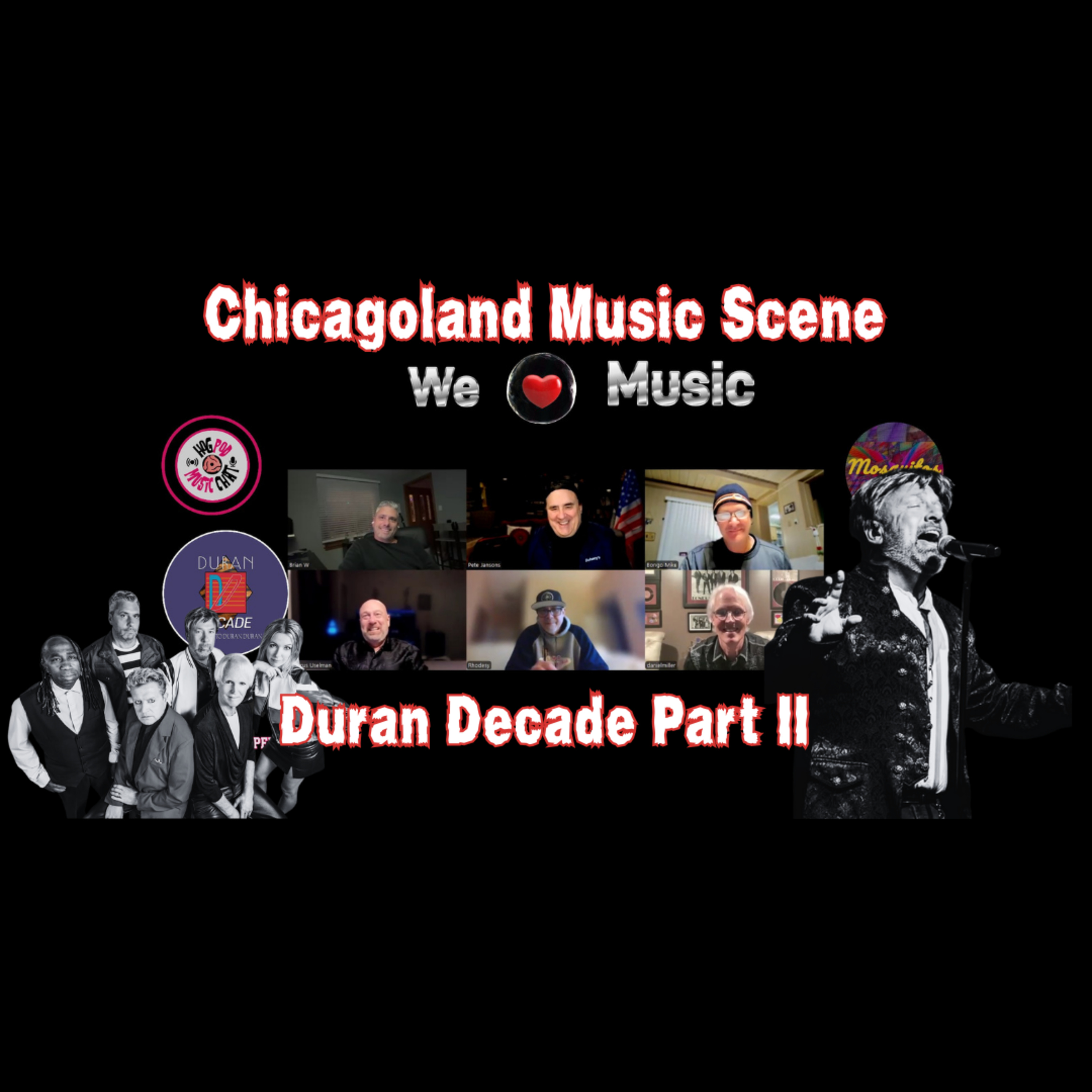 Duran Decade 🎤 EDM vs Live Bands, Booking Secrets (Pt 2) | Hogpod Chicago Music Scene Podcast episode artwork