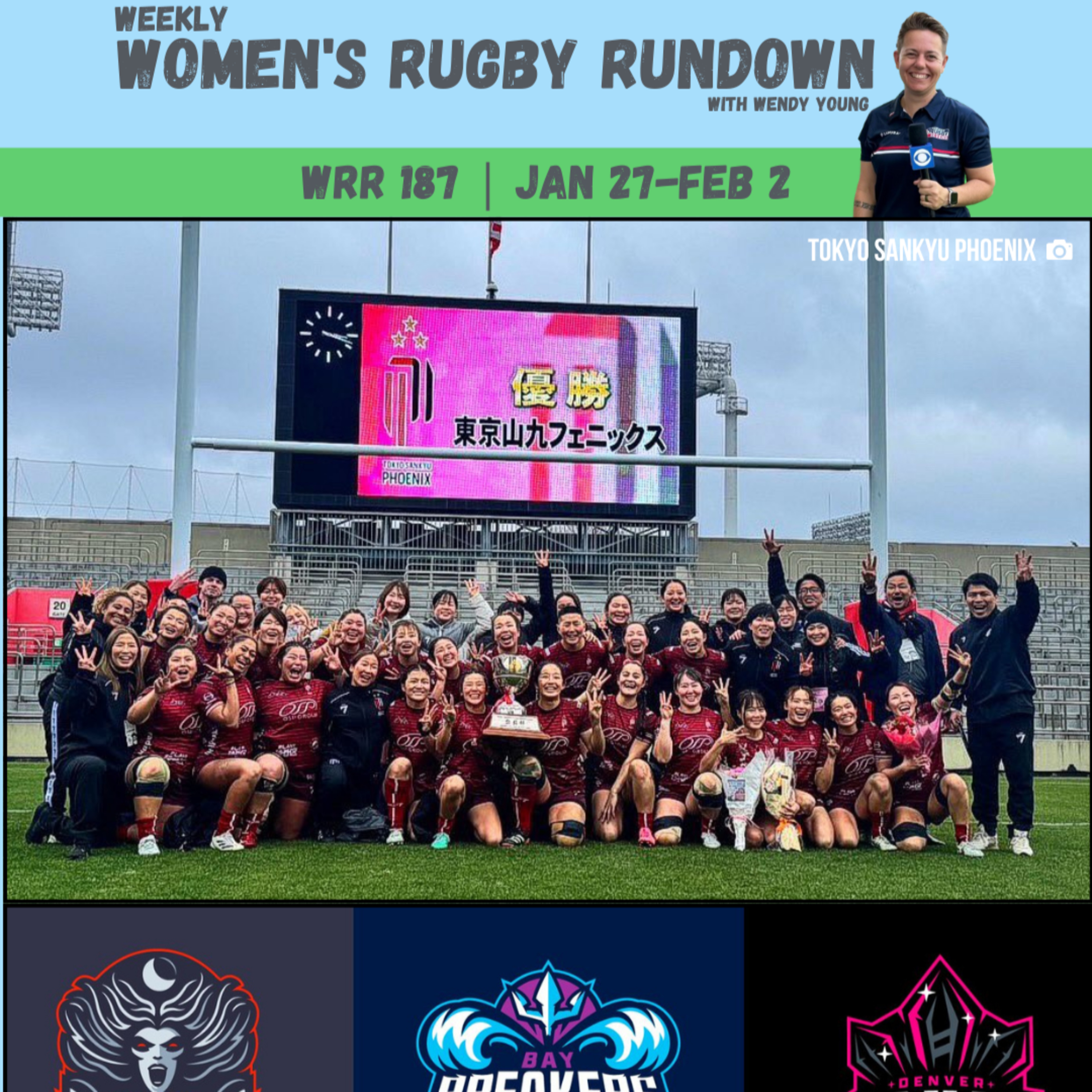 WER Teams Revealed, Tokyo Sankyu Phoenix wins All Japan & Celtic Challenge Heats Up | WRR 187 episode artwork