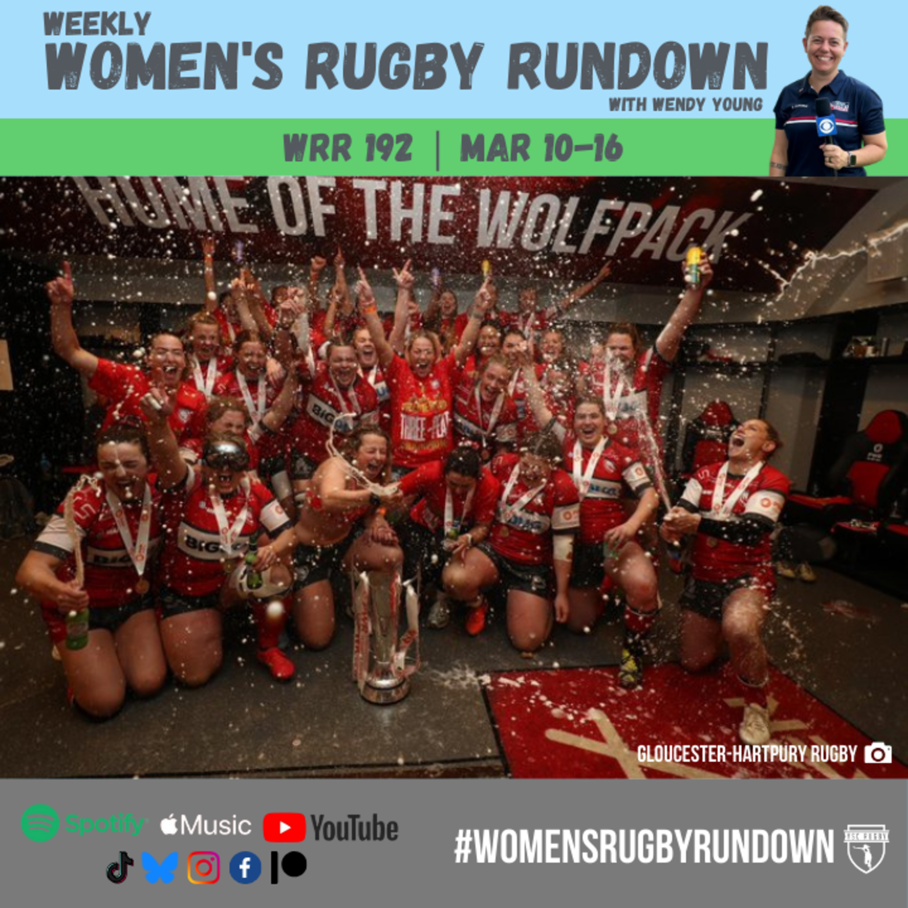 Gloucester-Hartpury Three-Peats, Uganda Troubles & Guinness Women’s Six Nations Returns | WRR 192 episode artwork
