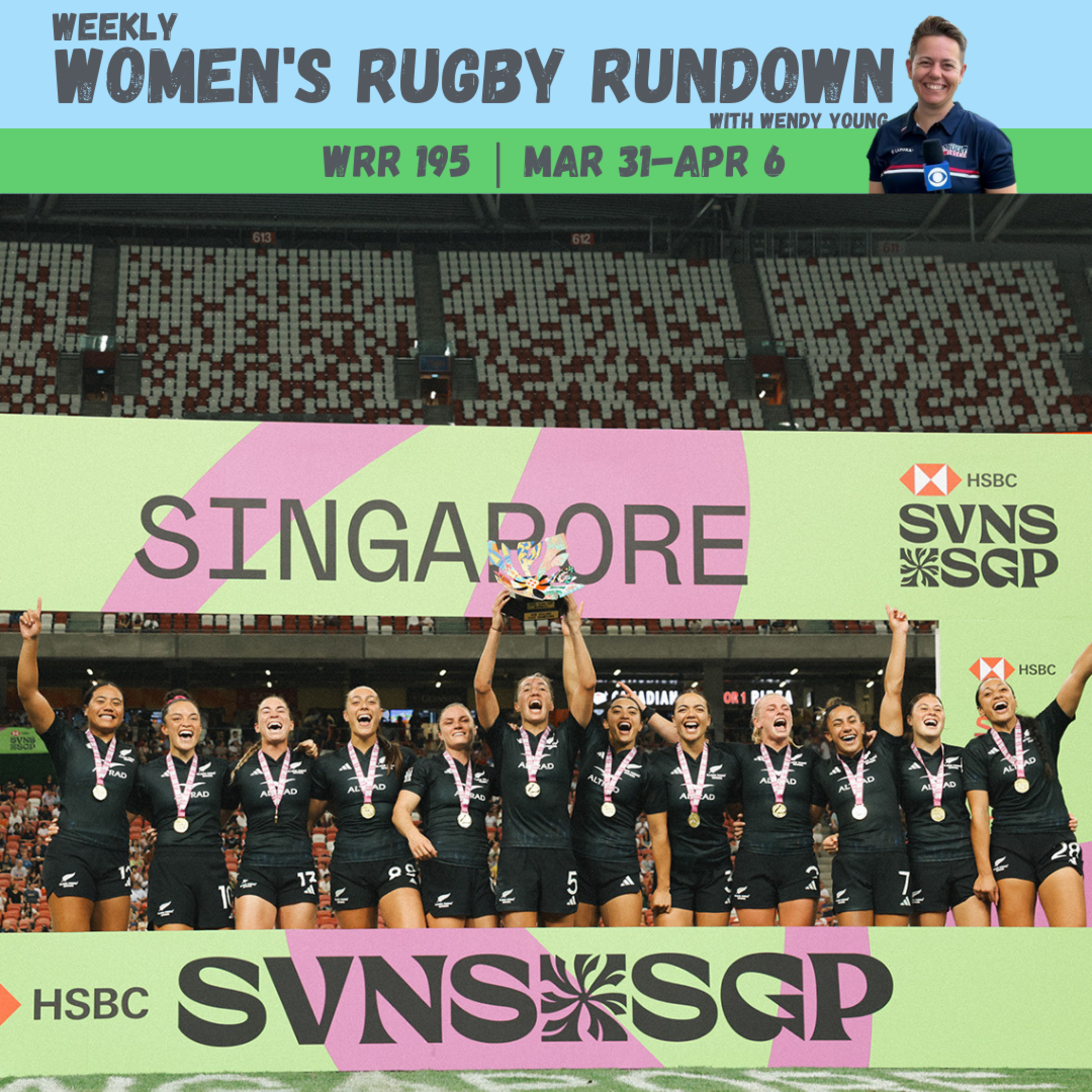 Black Ferns Top SVNS, NCR Policy Reversal Draws Criticism & 2035 Rugby World Cup Bid Raises Concerns | WRR 195