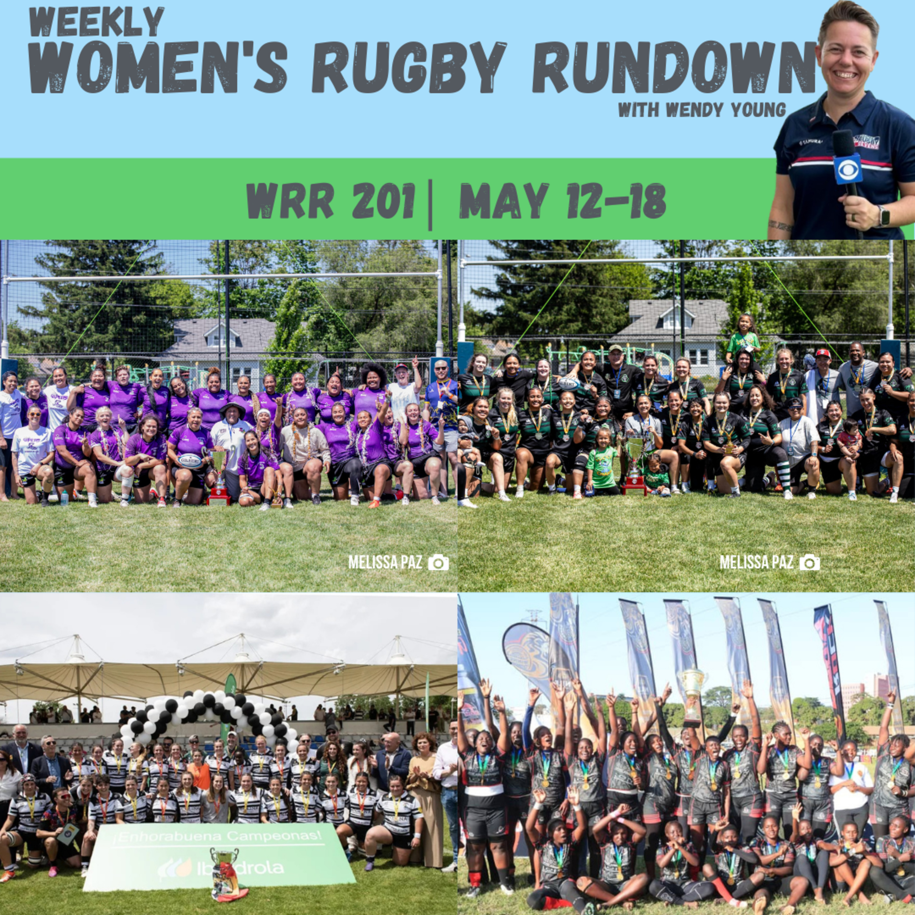 PAC4 Round 2, Winners of Iberdrola, Uganda and USA Club and 100 Days to RWC 2025 | WRR 201