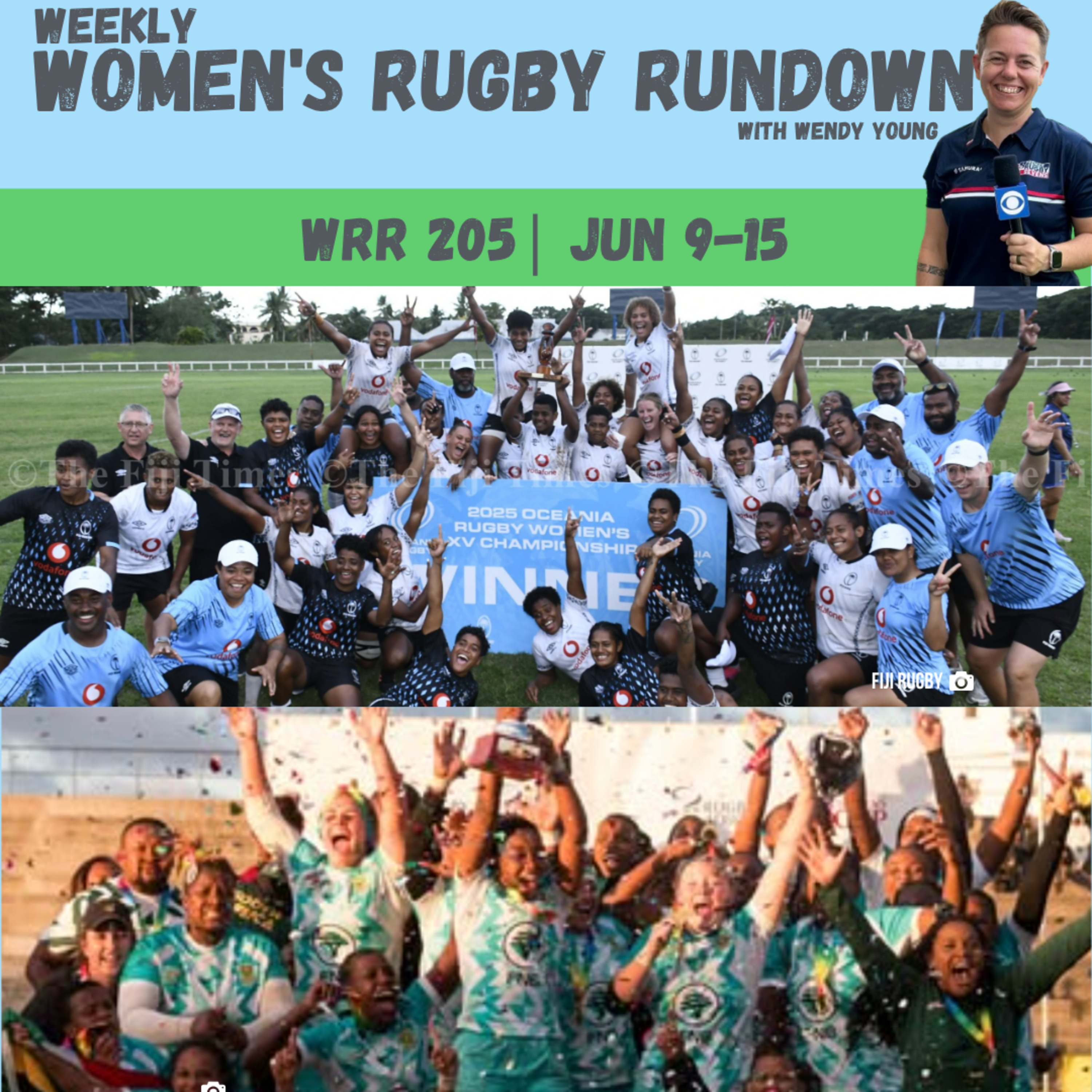 Fiji & South Africa Defense, GB Wins First Stop European 7s & Kenya Rugby Union Crisis | WRR 205