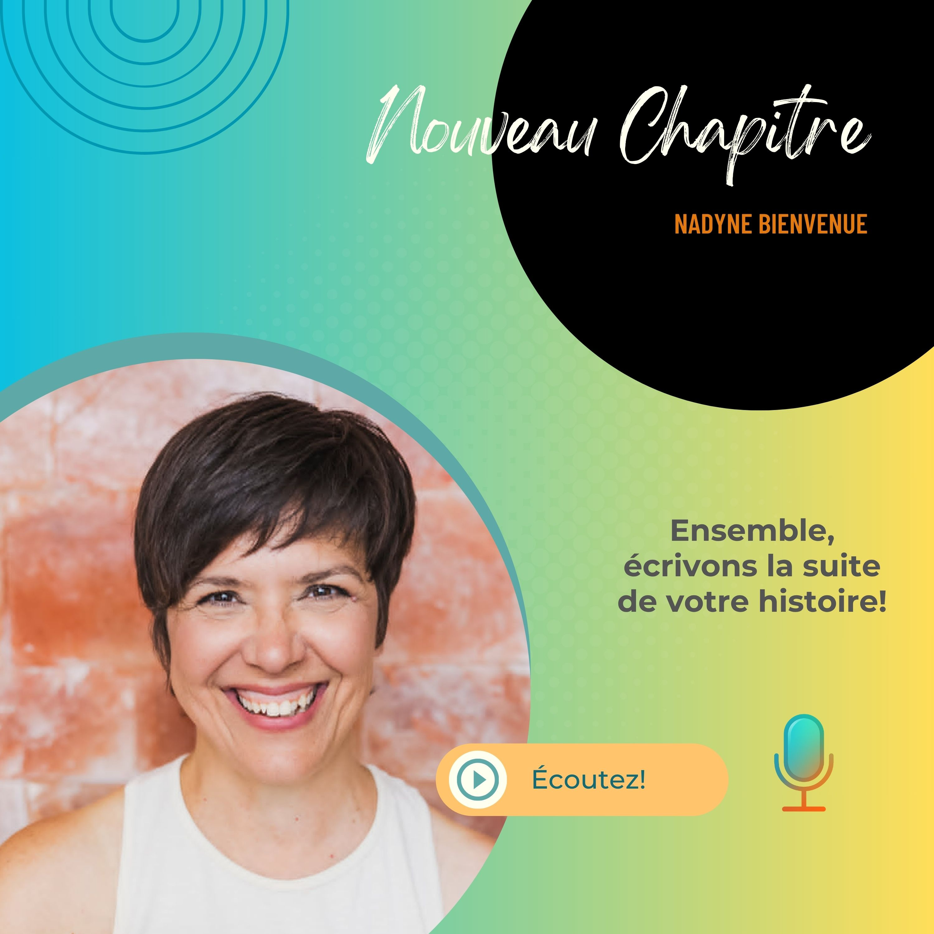 Retrouver sa liberté d'être grâce à l'écoute de son corps, avec Nadyne Bienvenue, autrice, conférencière et enseignante de méditation en mouvement episode artwork