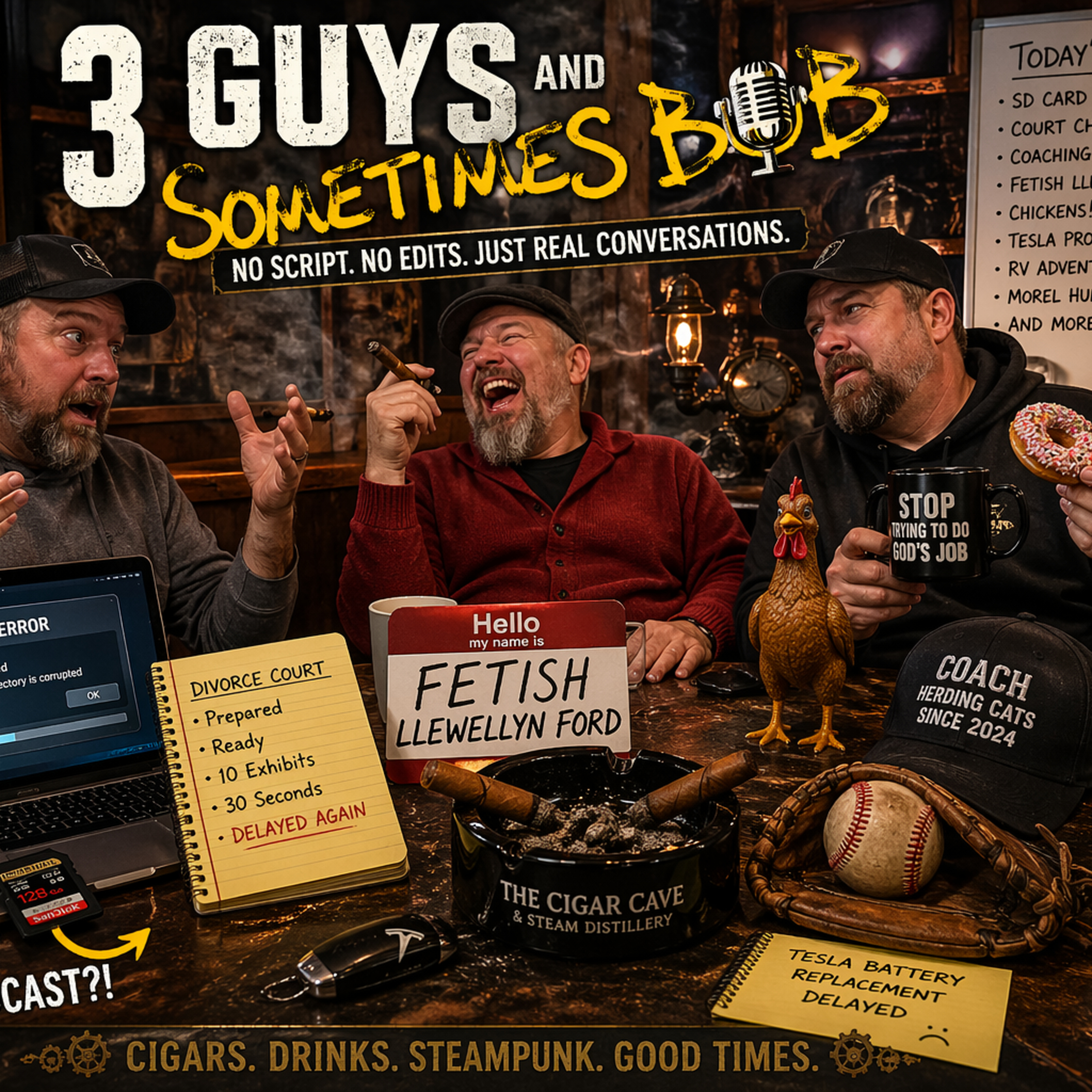3 Guys and Sometimes Bob