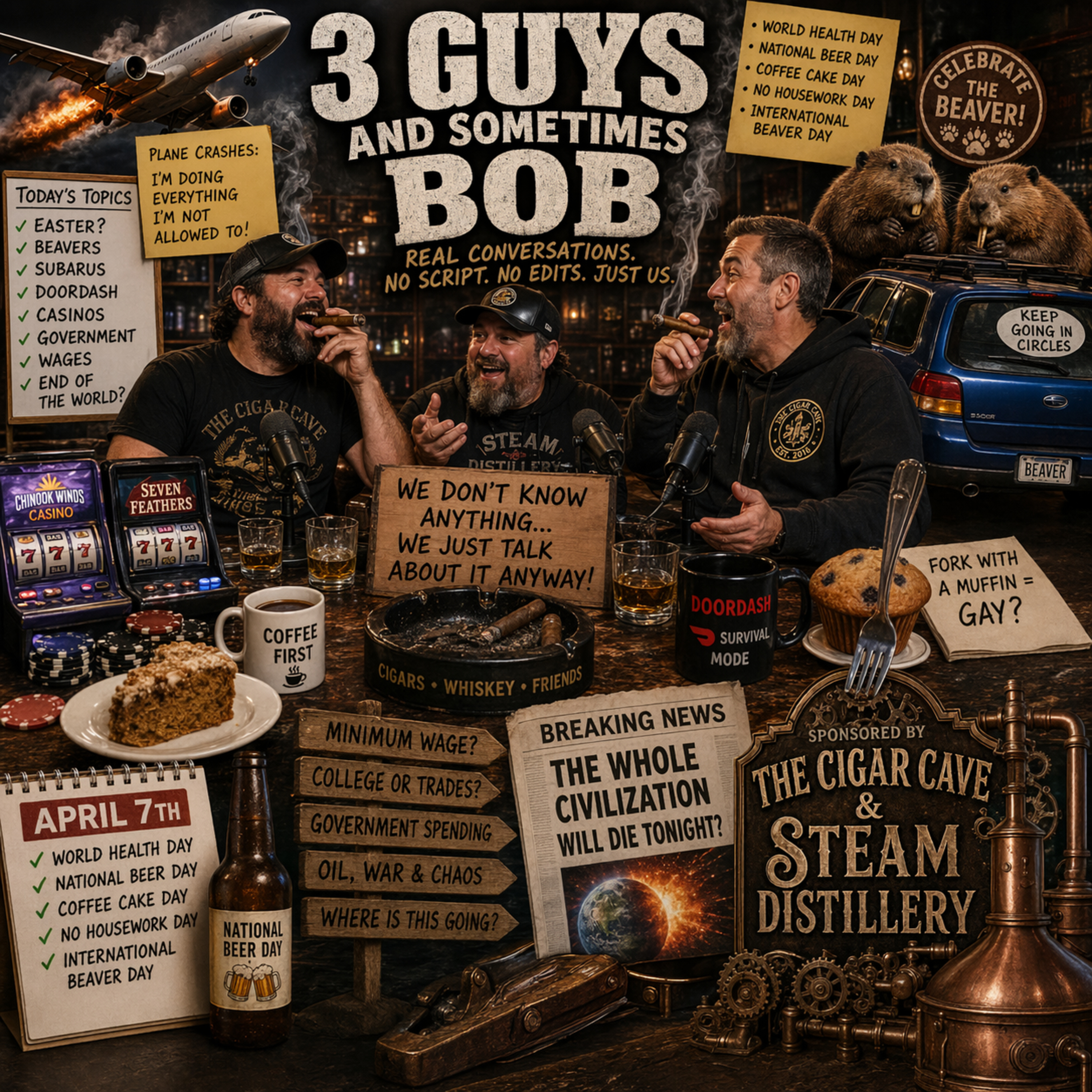 3 Guys and Sometimes Bob