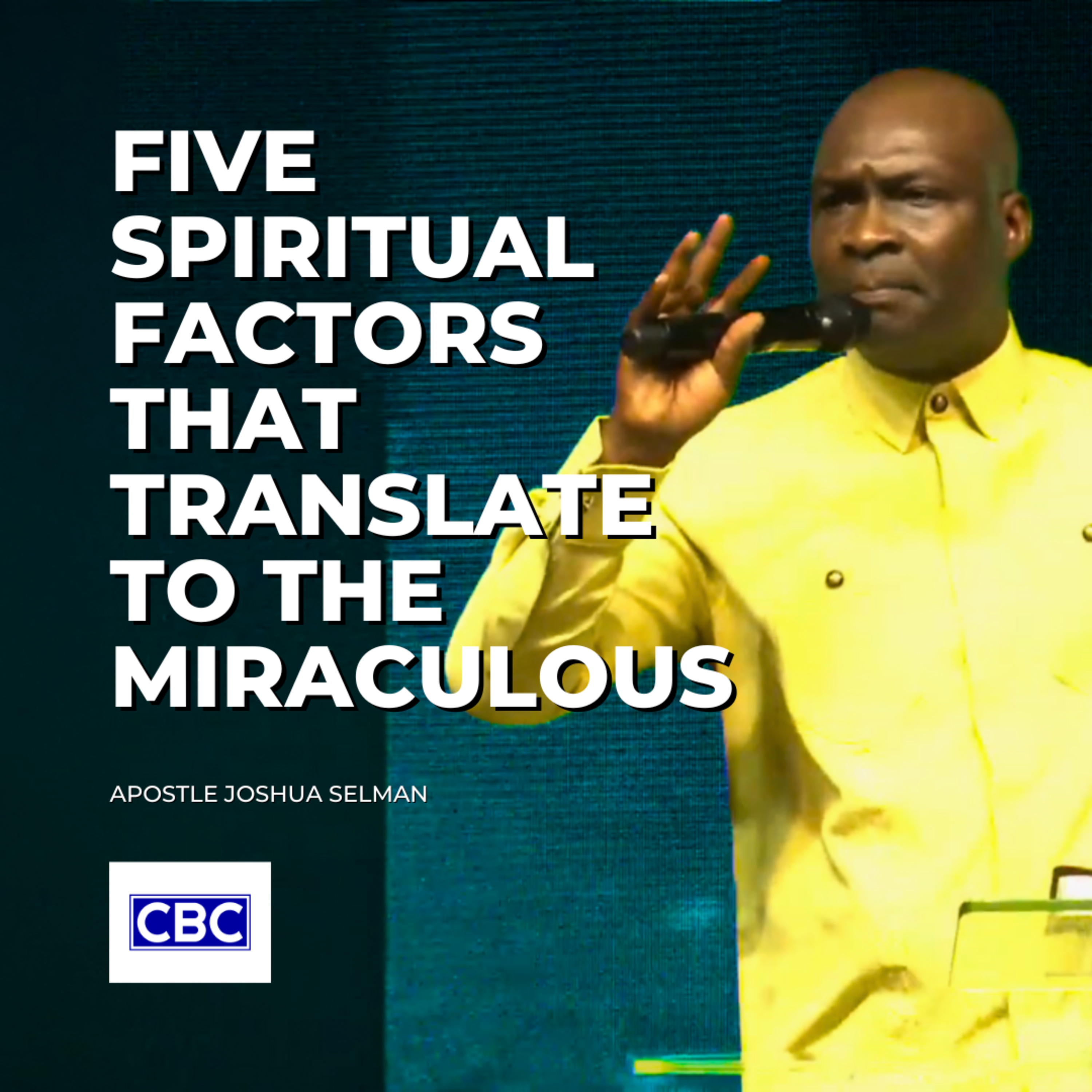 Five Spiritual Factors That Translate To The Miraculous (March Miracle Service 2025) || Apostle Joshua Selman episode artwork