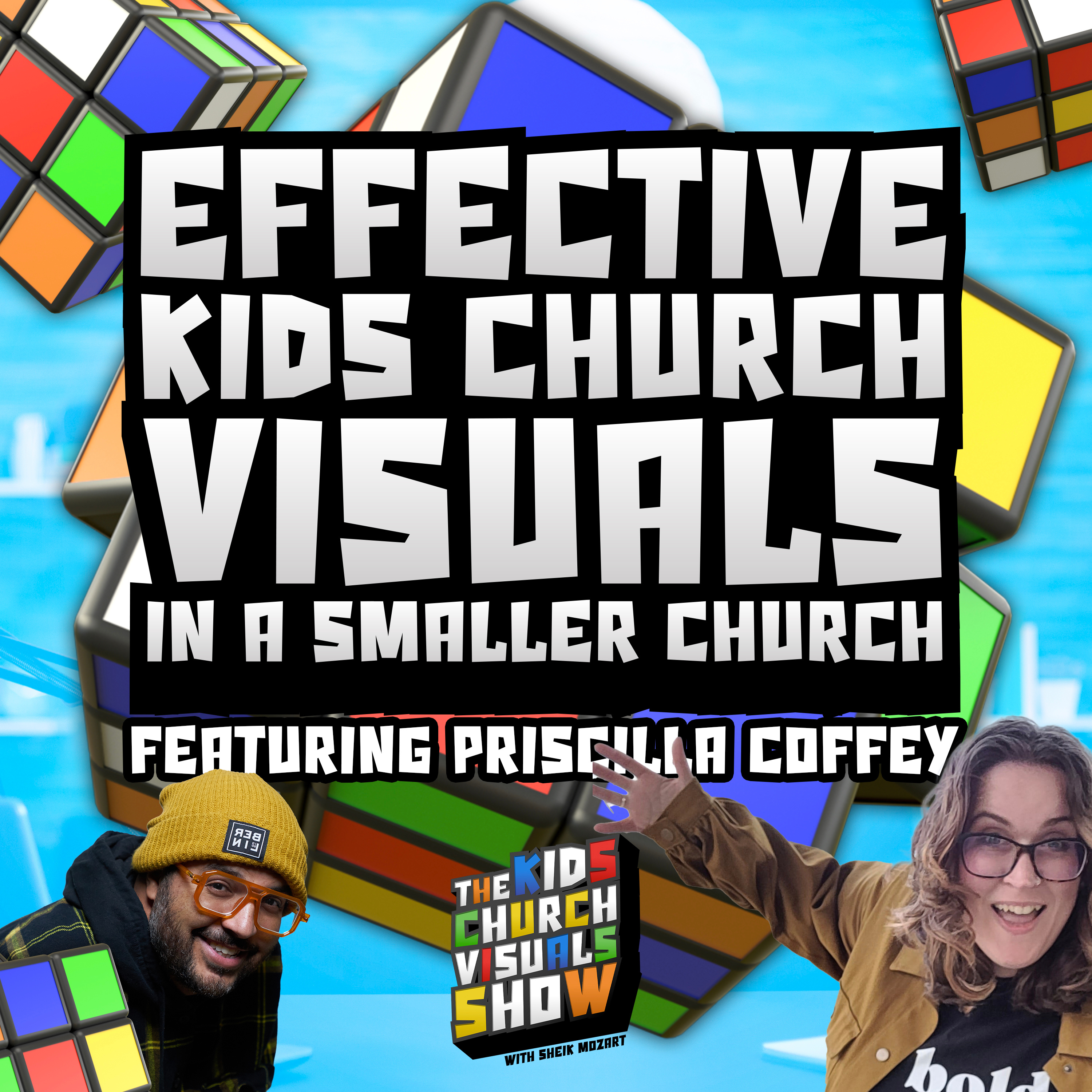 Effective Kids Church Visuals in a Smaller Church with Priscilla Coffey | S2 E1 episode artwork