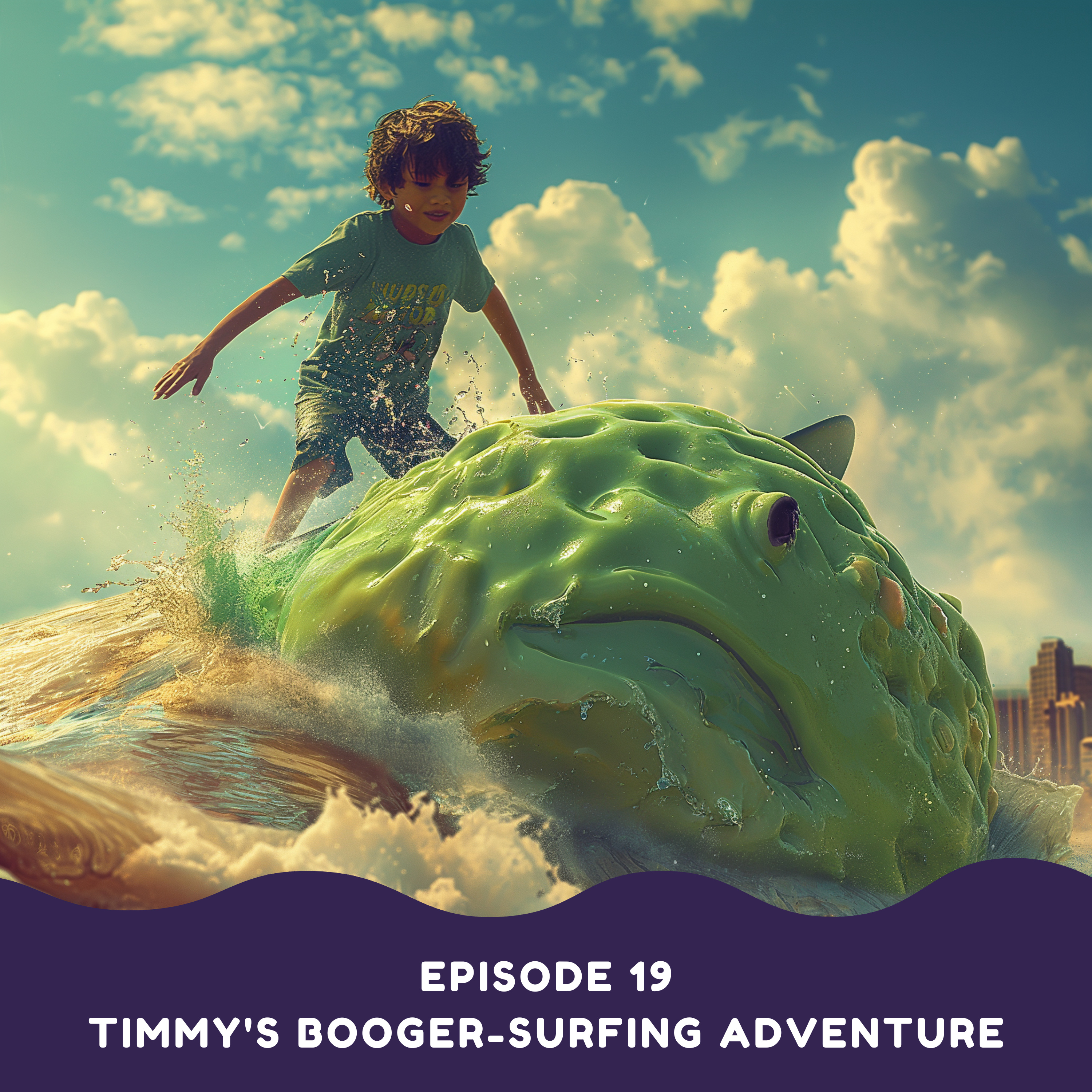 Timmy's Booger-Surfing Adventure episode artwork