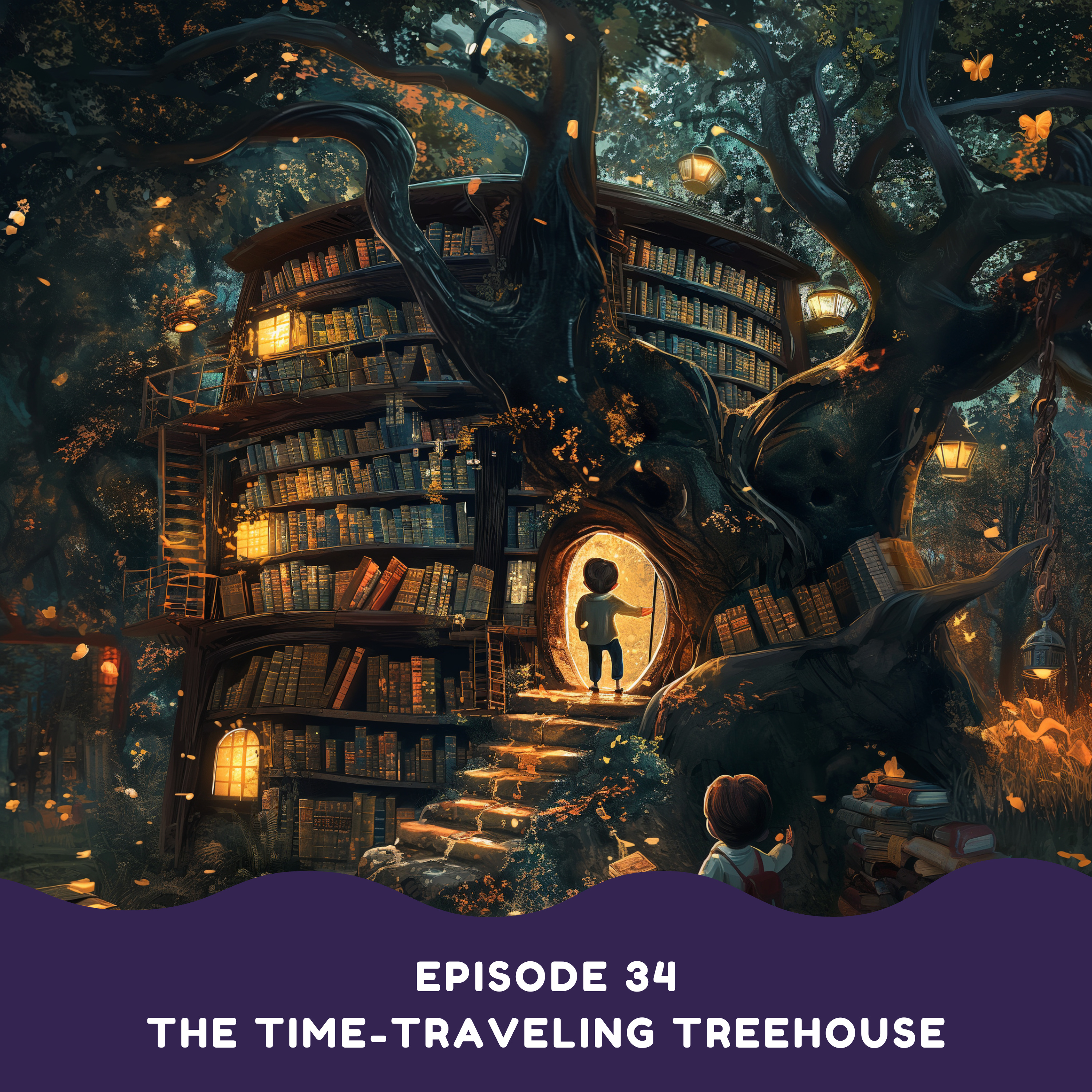 The Time-Traveling Treehouse episode artwork