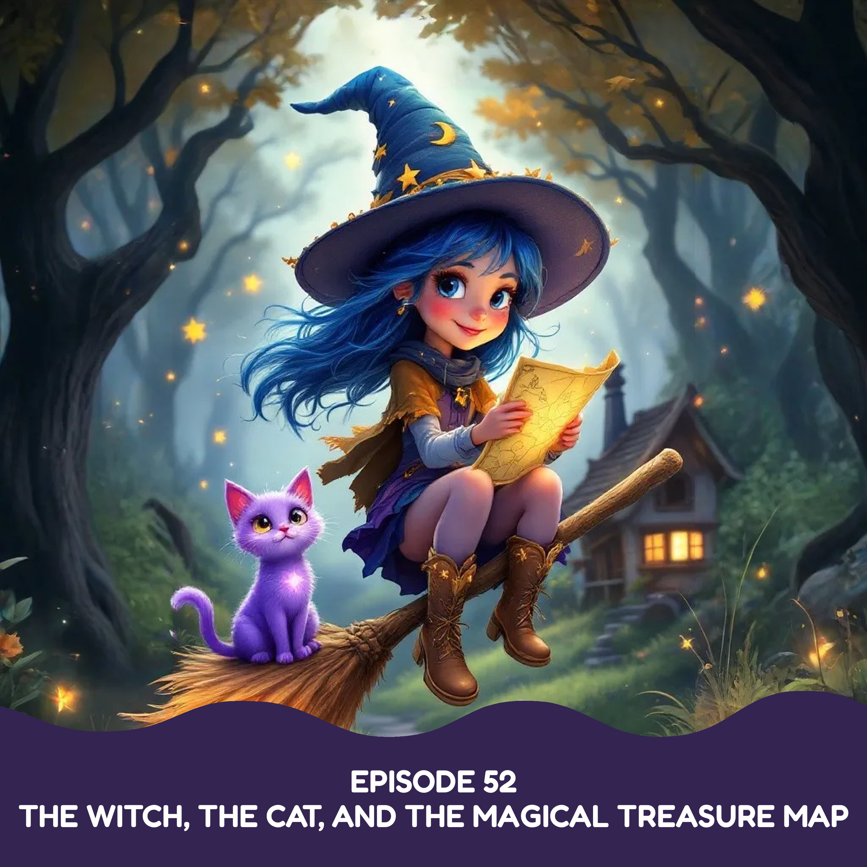 The Witch, The Cat, and The Magical Treasure Map episode artwork
