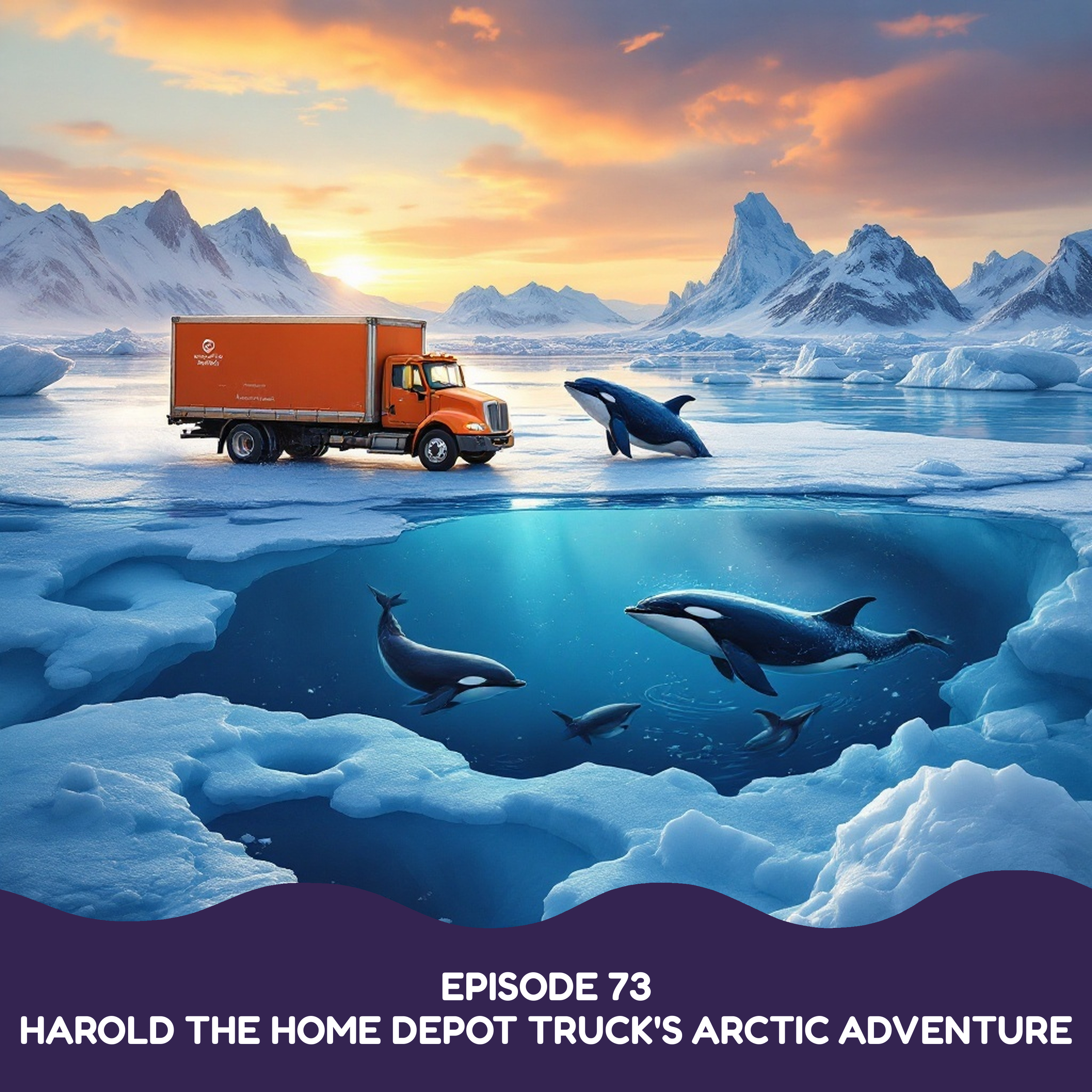 Harold the Home Depot Truck's Arctic Adventure episode artwork