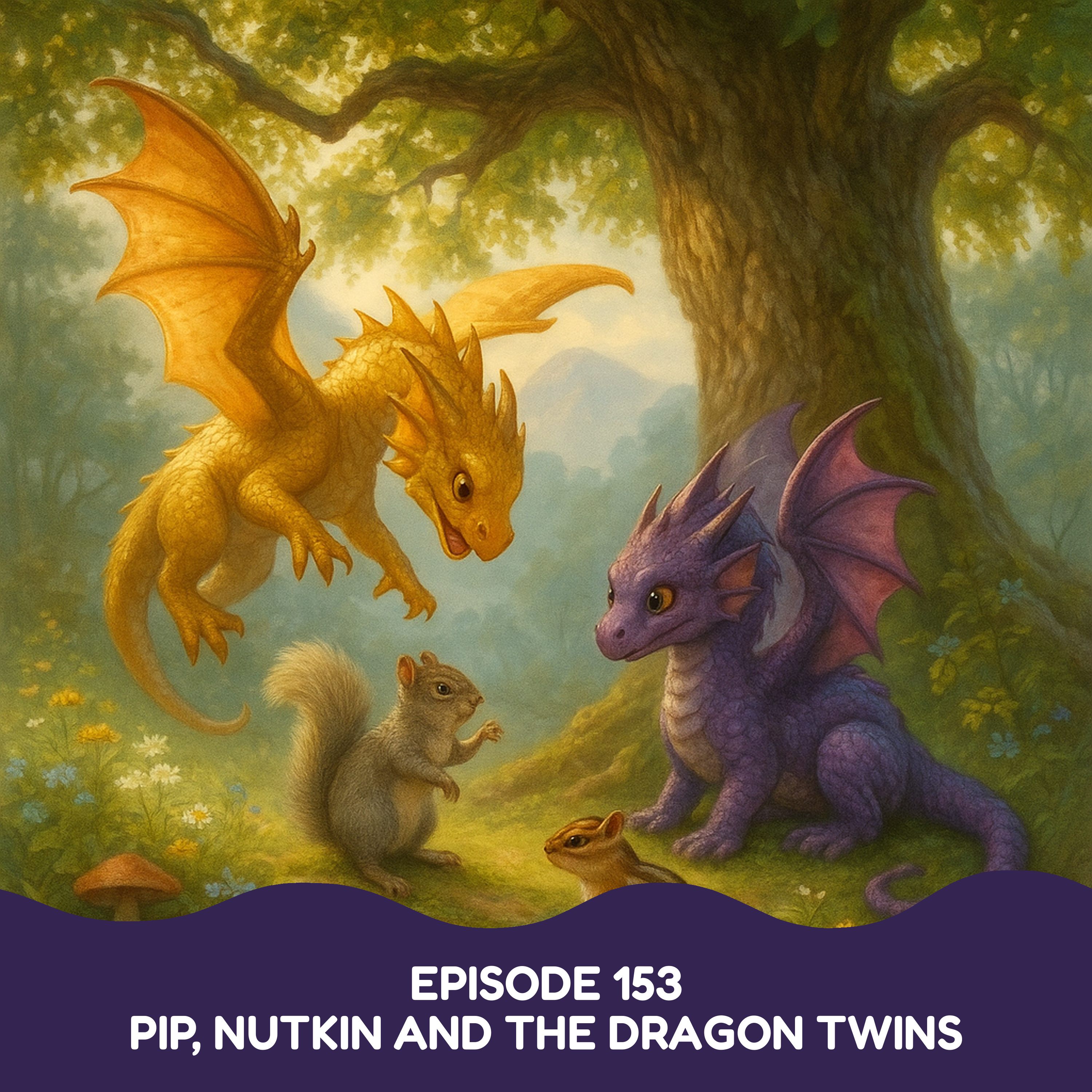Pip, Nutkin and the Dragon Twins episode artwork