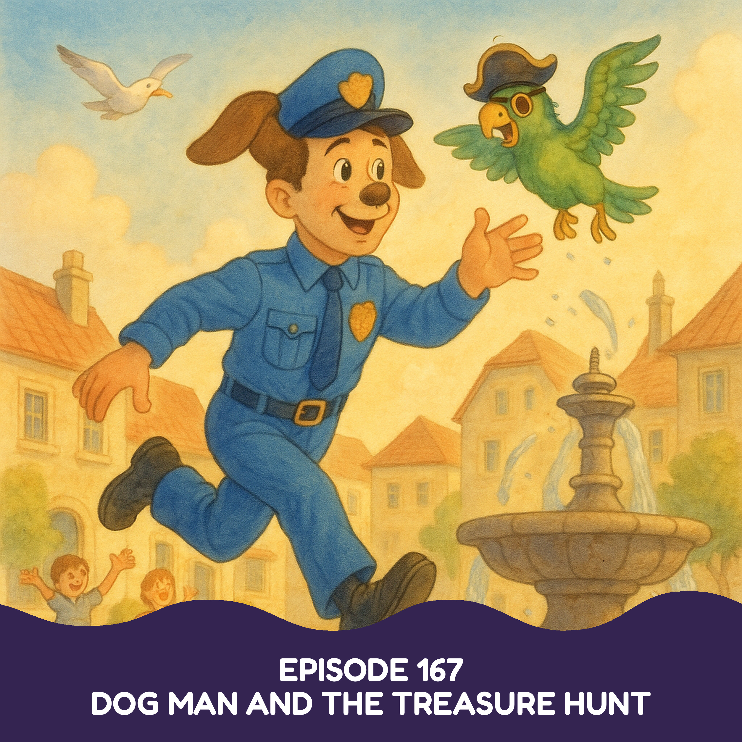 Dog Man and the Treasure Hunt episode artwork