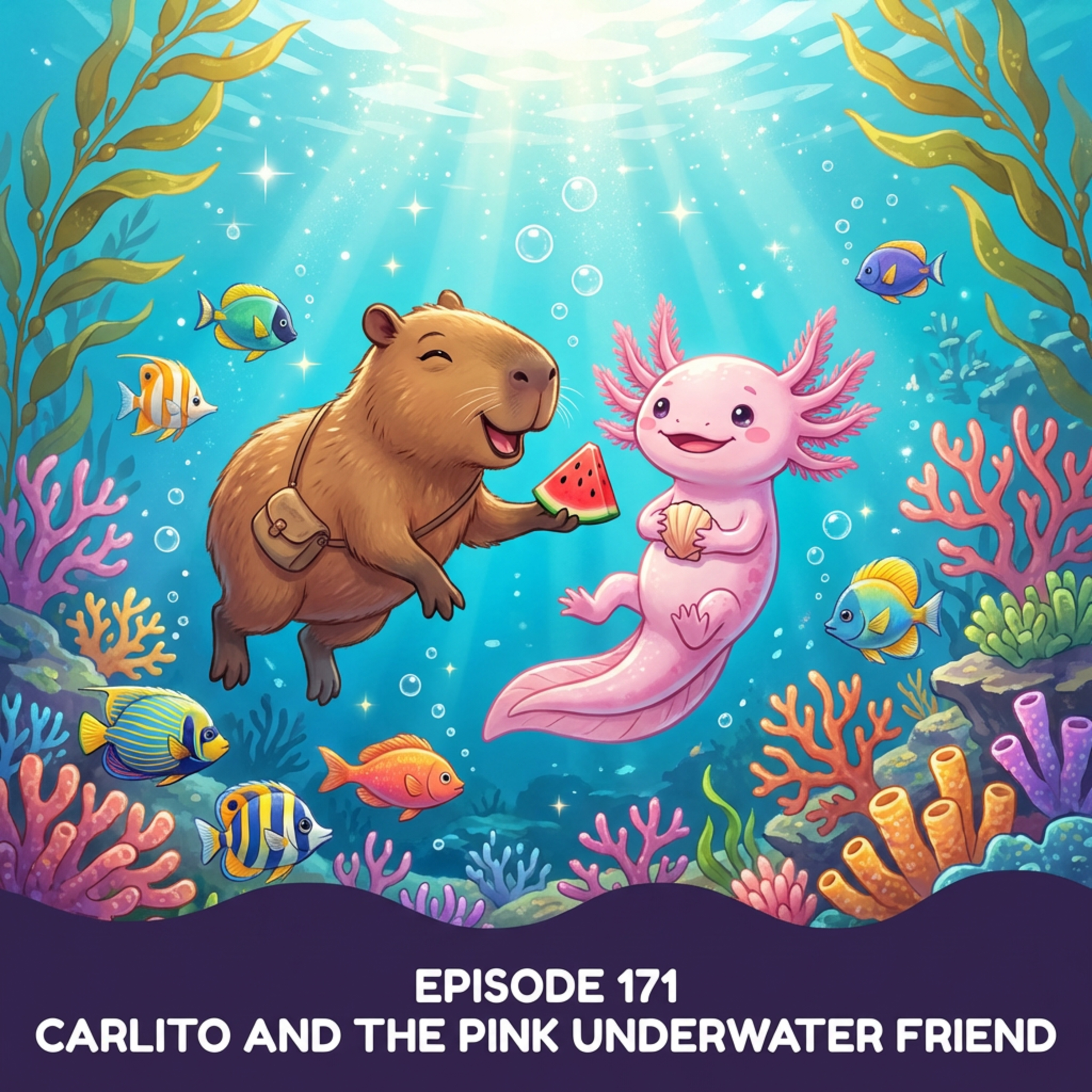 Carlito and the Pink Underwater Friend episode artwork