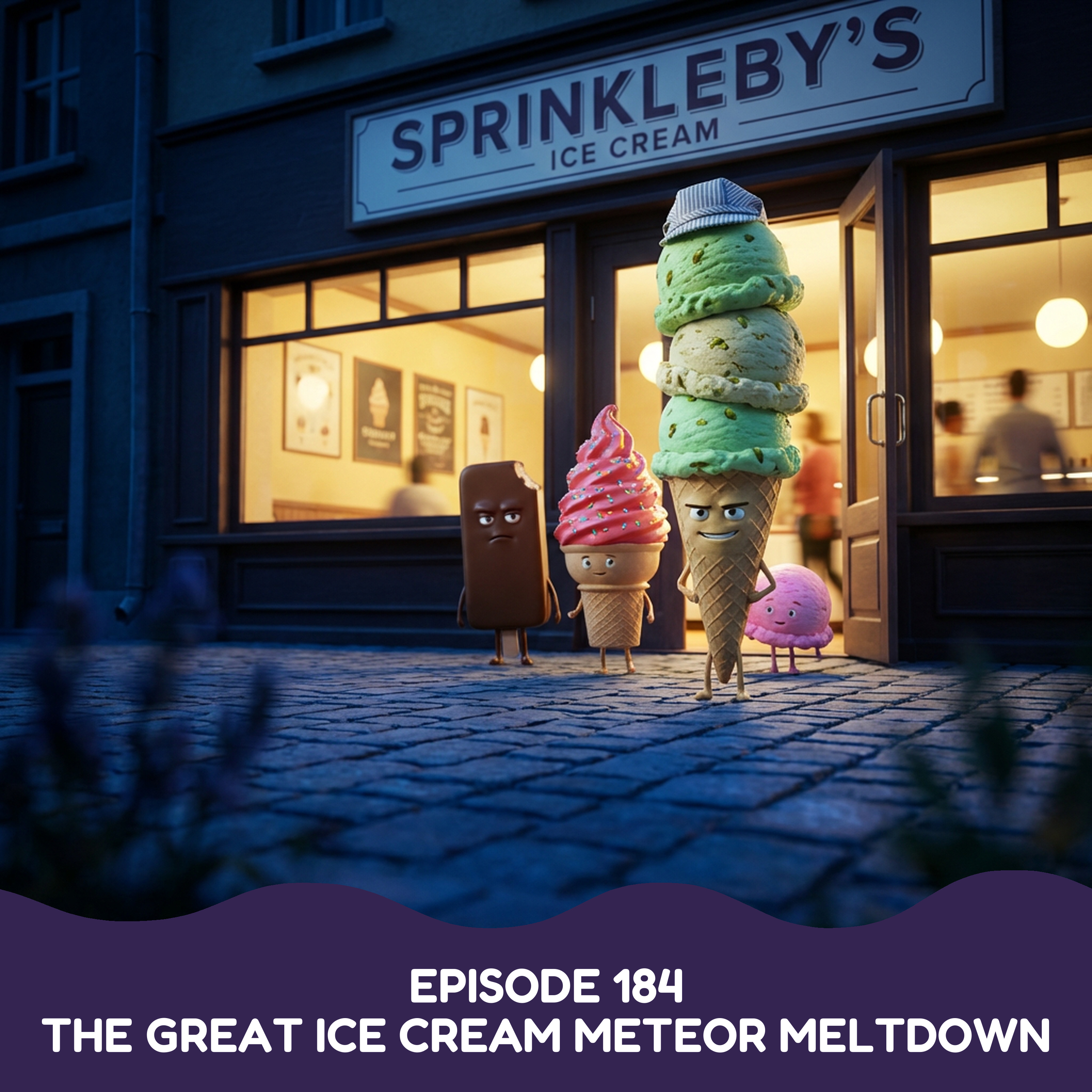 The Great Ice Cream Meteor Meltdown