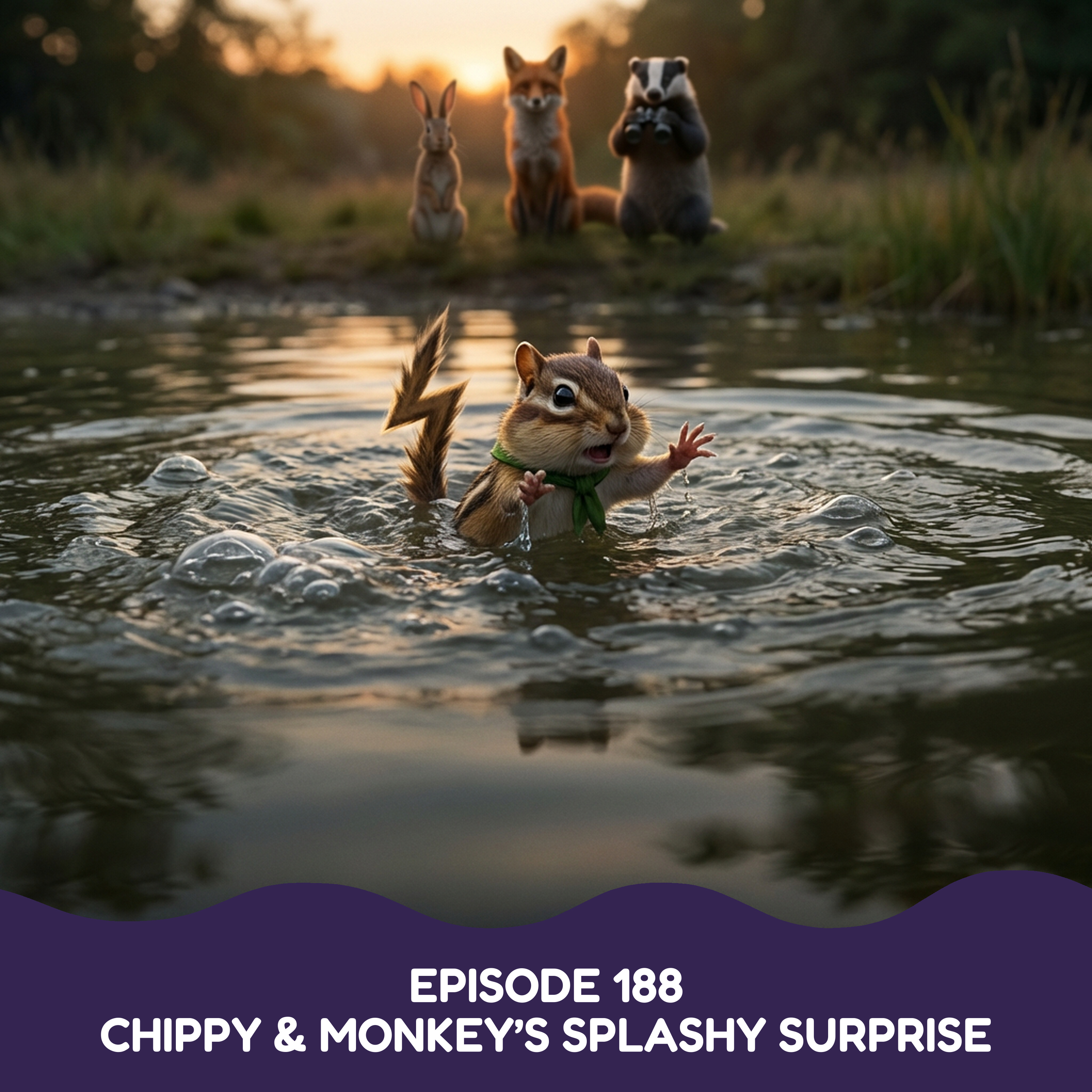 Chippy & Monkey’s Splashy Surprise