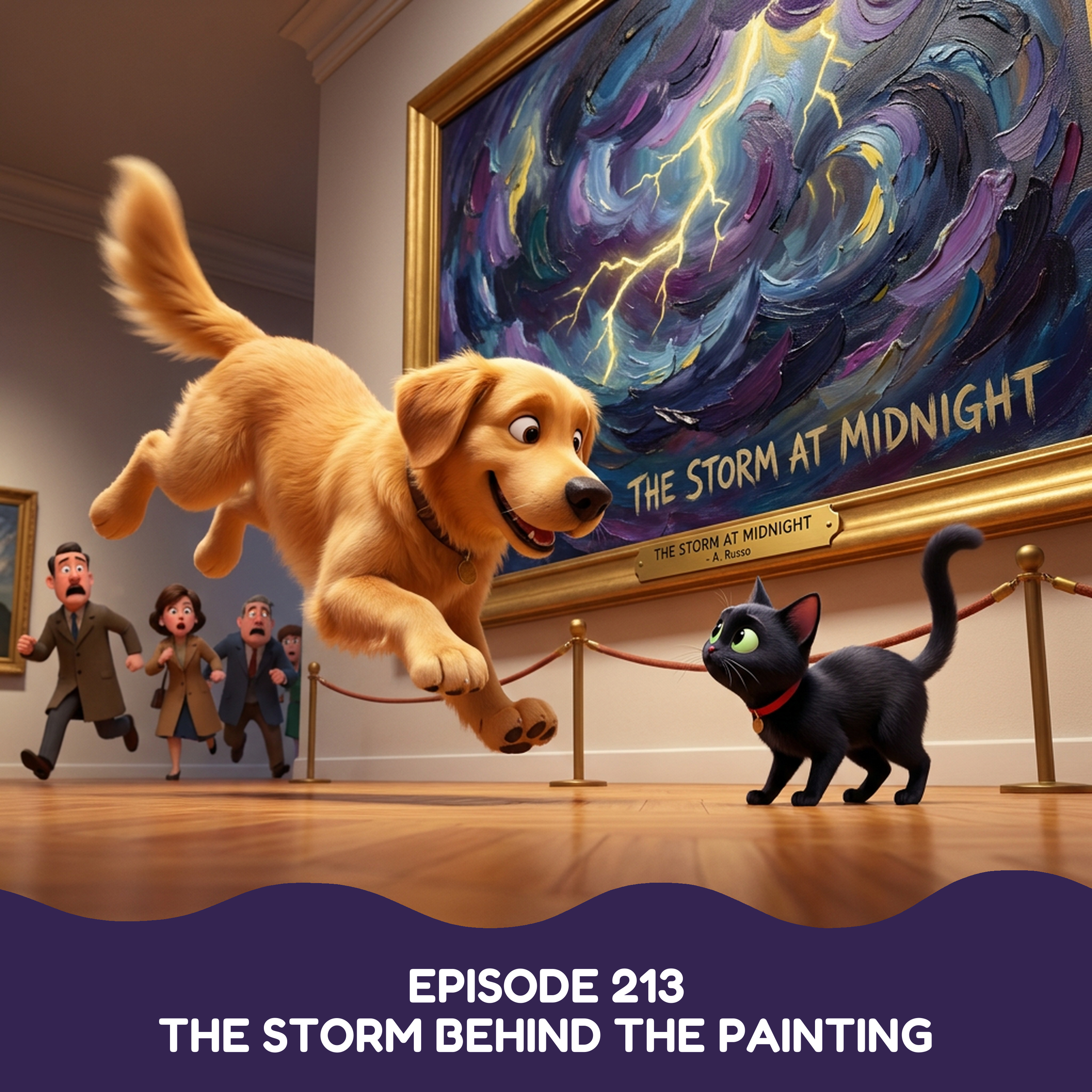 The Storm Behind the Painting