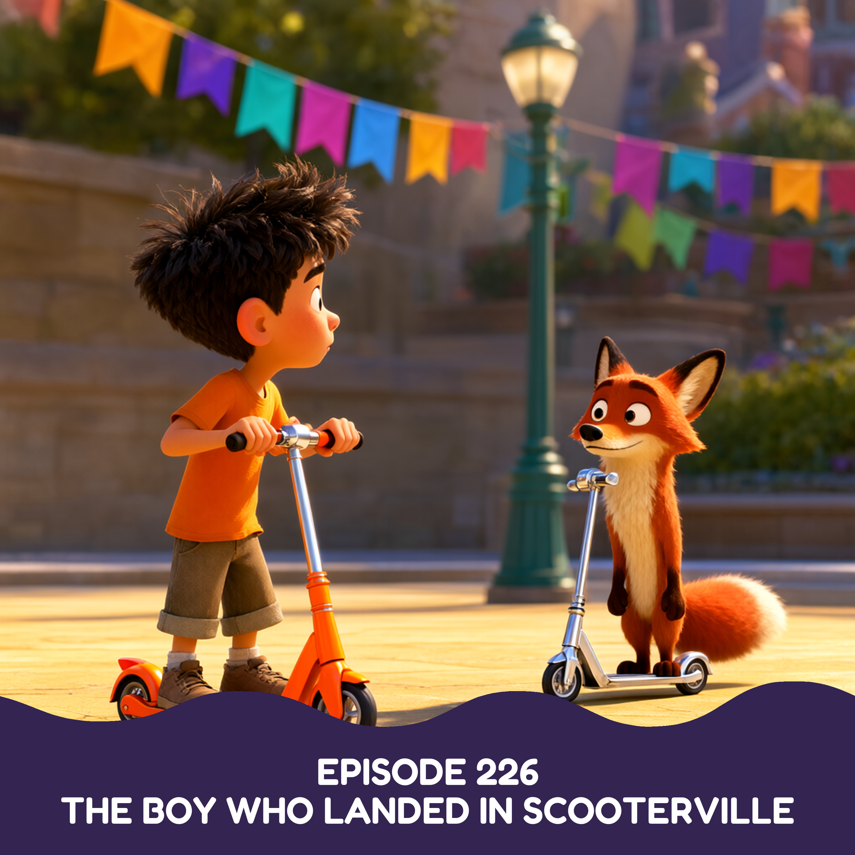 The Boy Who Landed in Scooterville