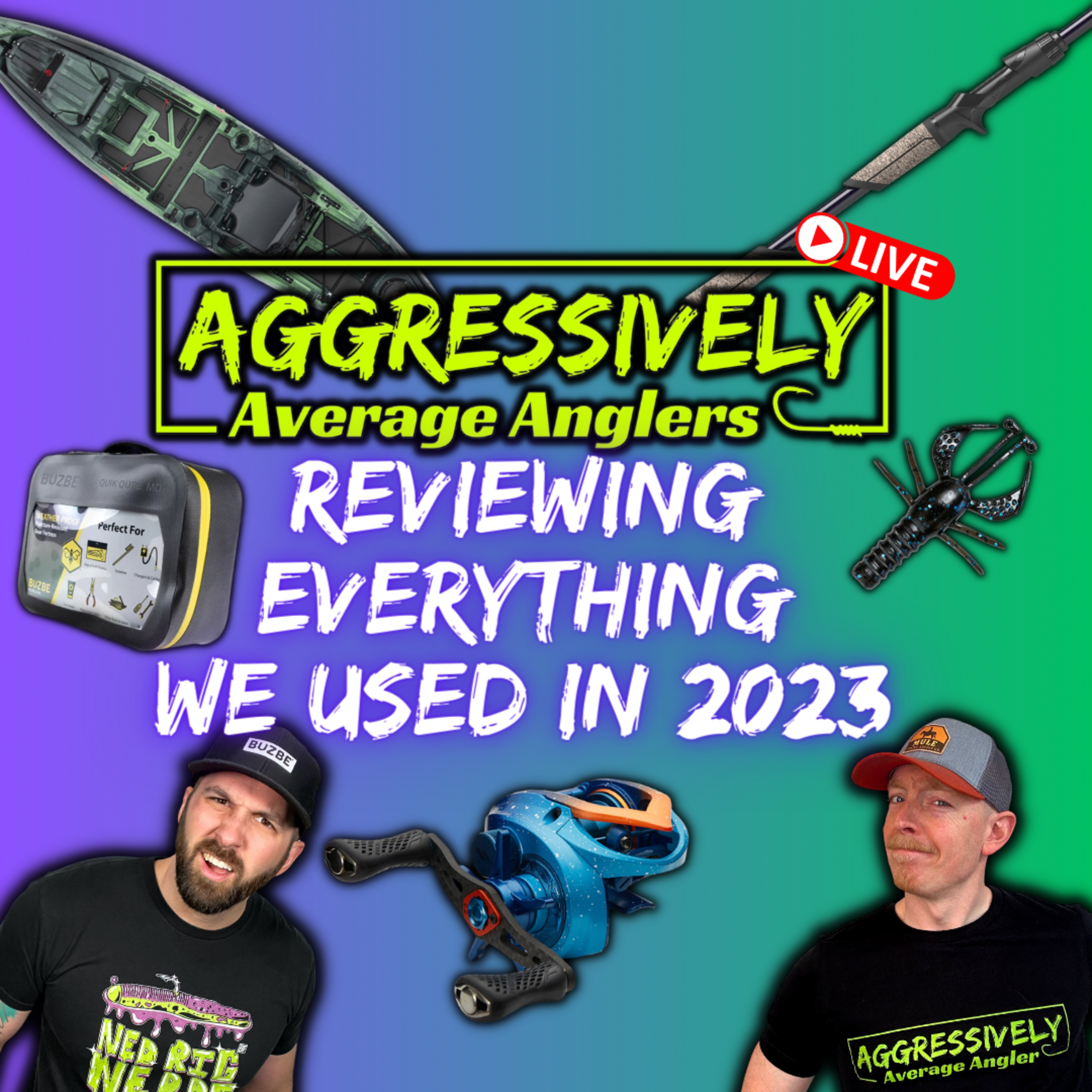 Ep 56. We Review Every Fishing Product We Used in 2023 episode artwork