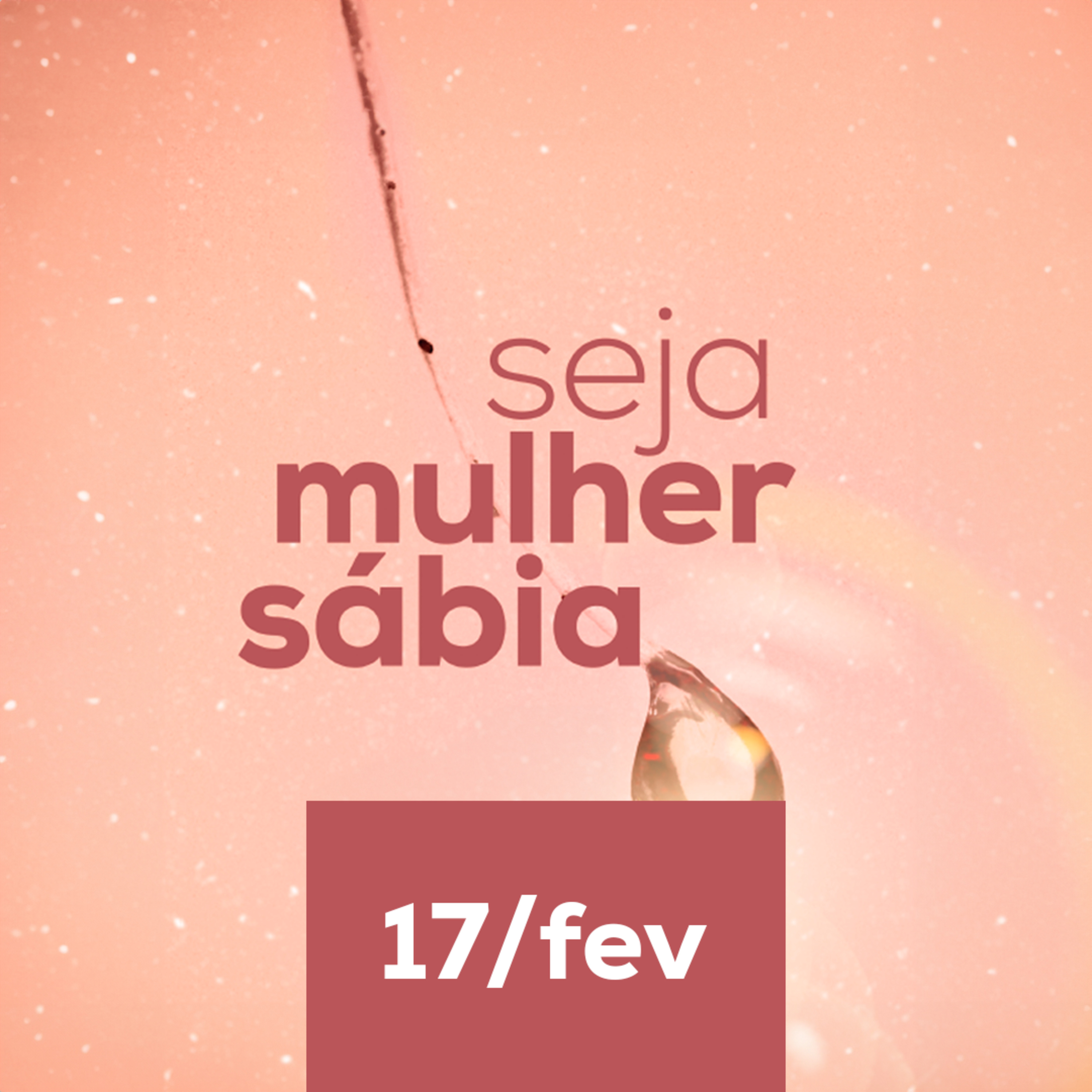 Seja Mulher Sábia - 17/Fev