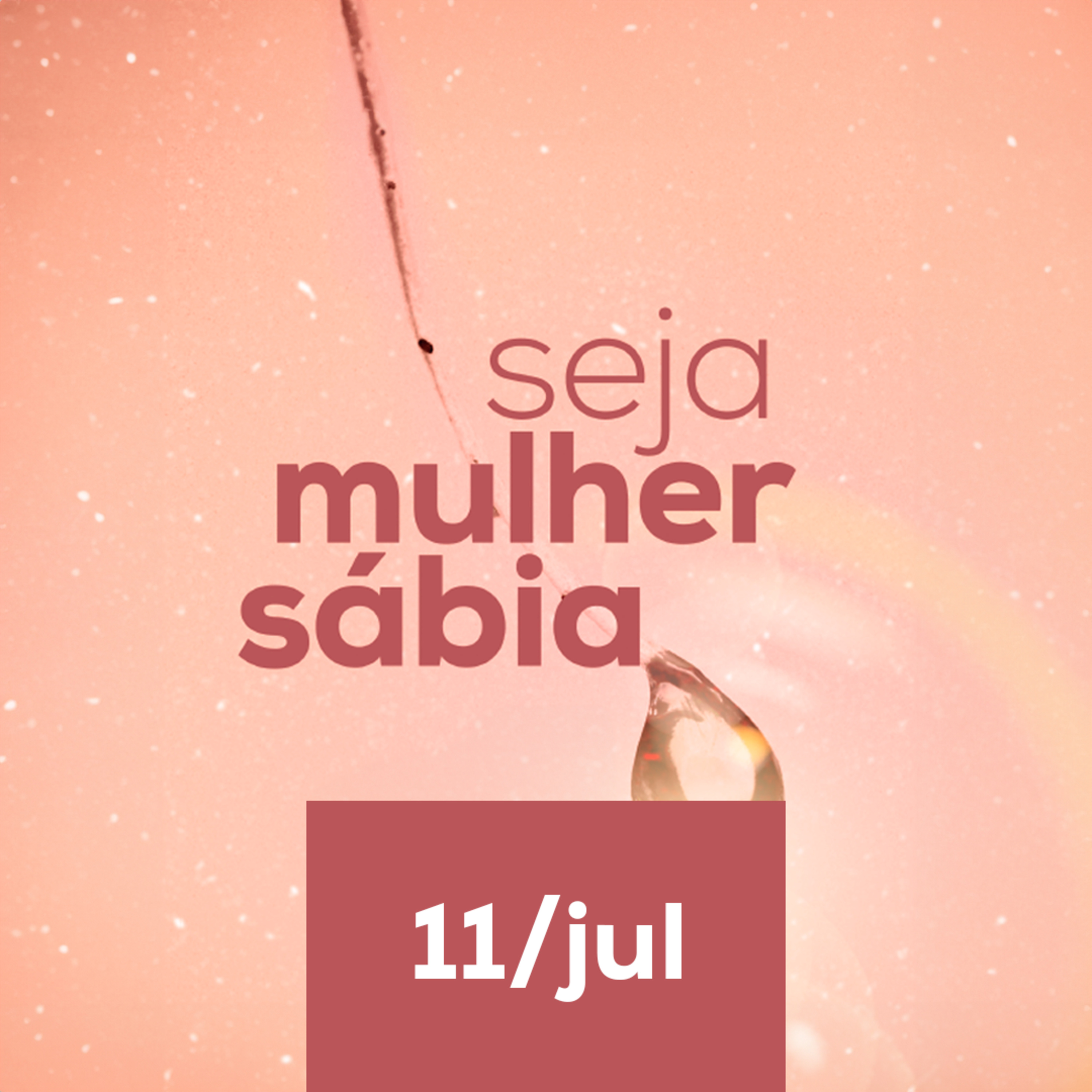 Seja Mulher Sábia - 11/Jul