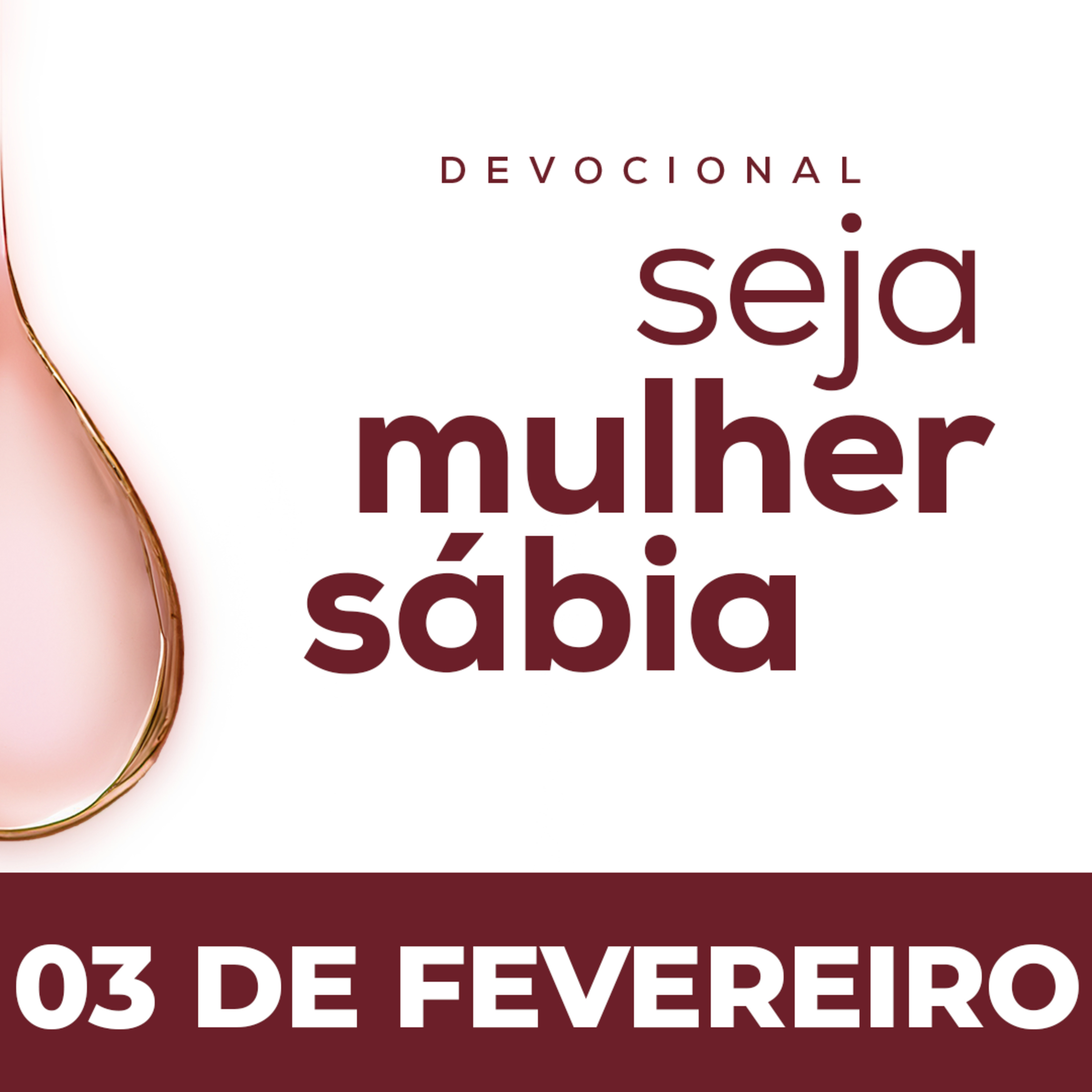 Seja Mulher Sábia - 03/Fev episode artwork