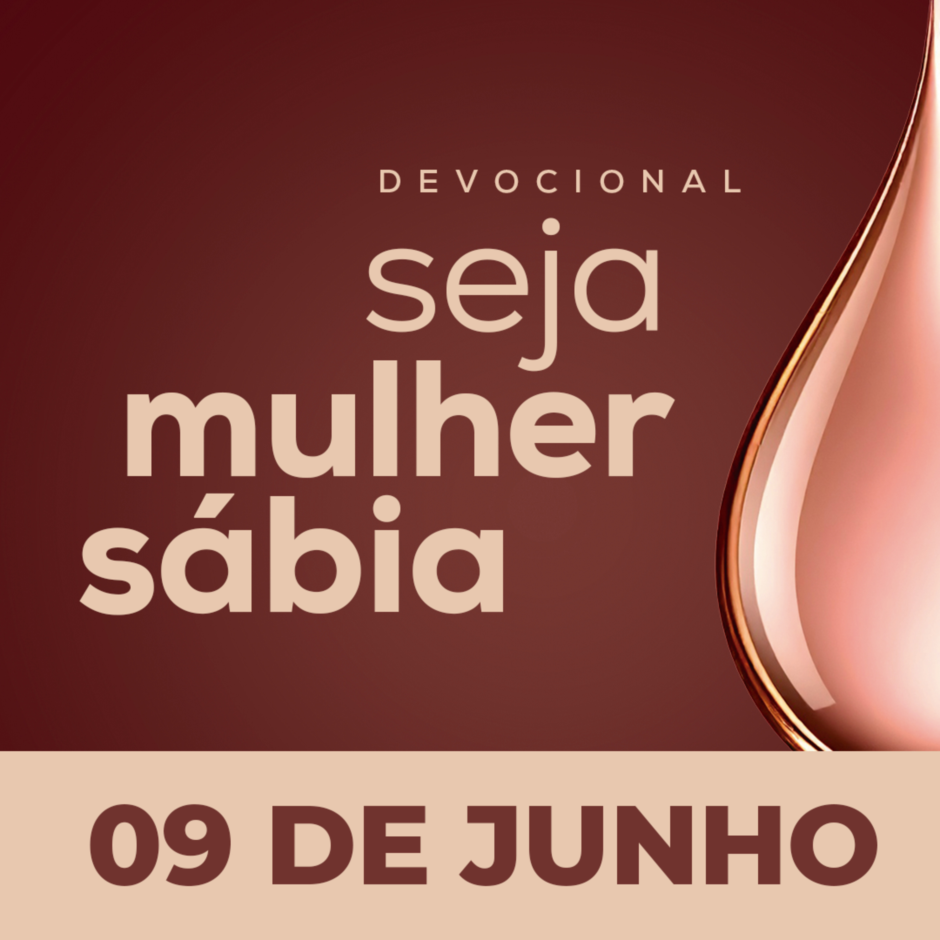 ⁠⁠⁠Seja Mulher Sábia - 09/Jun