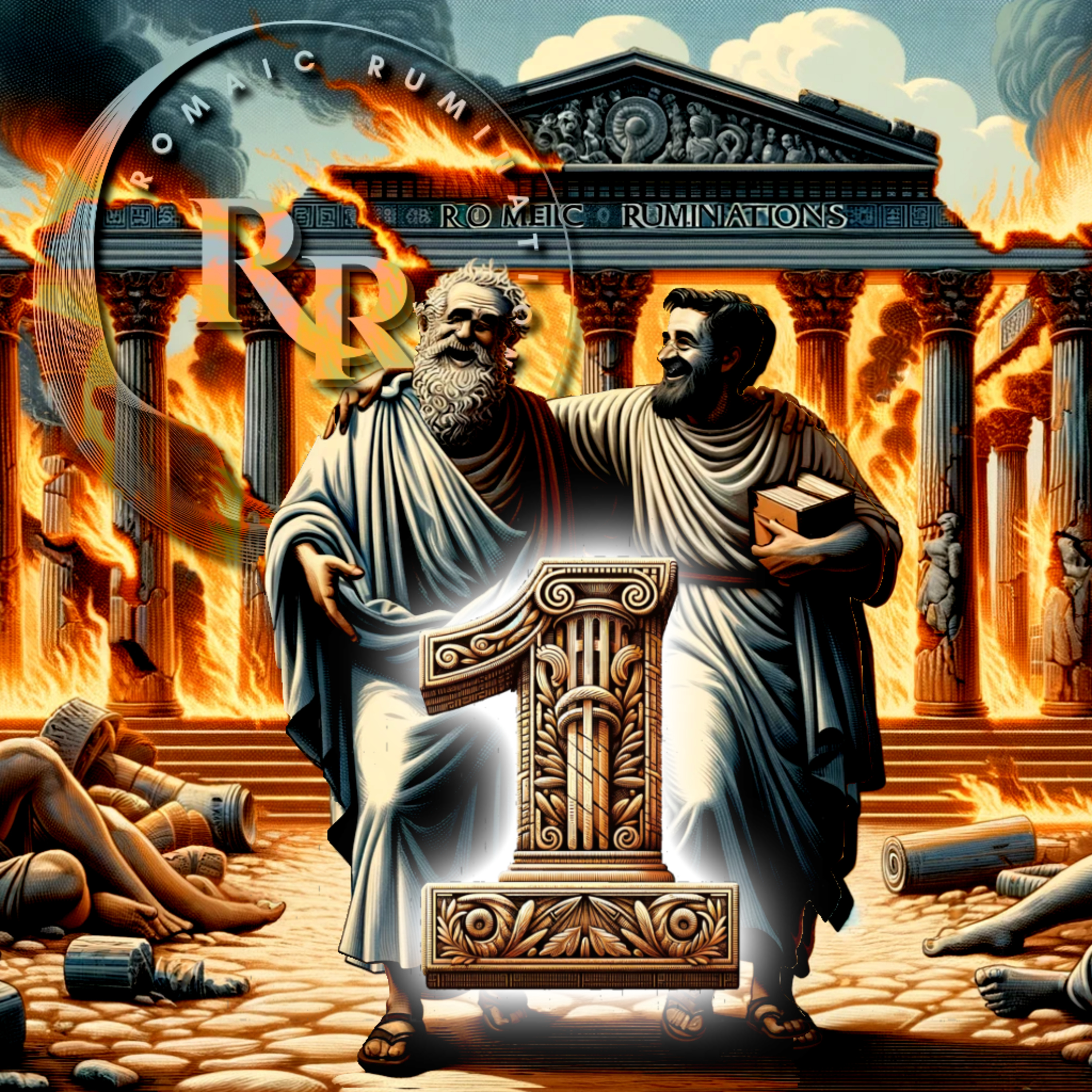 EP01 - Dean and Peter launch a podcast for lovers of quirky Hellenic history and politics episode artwork