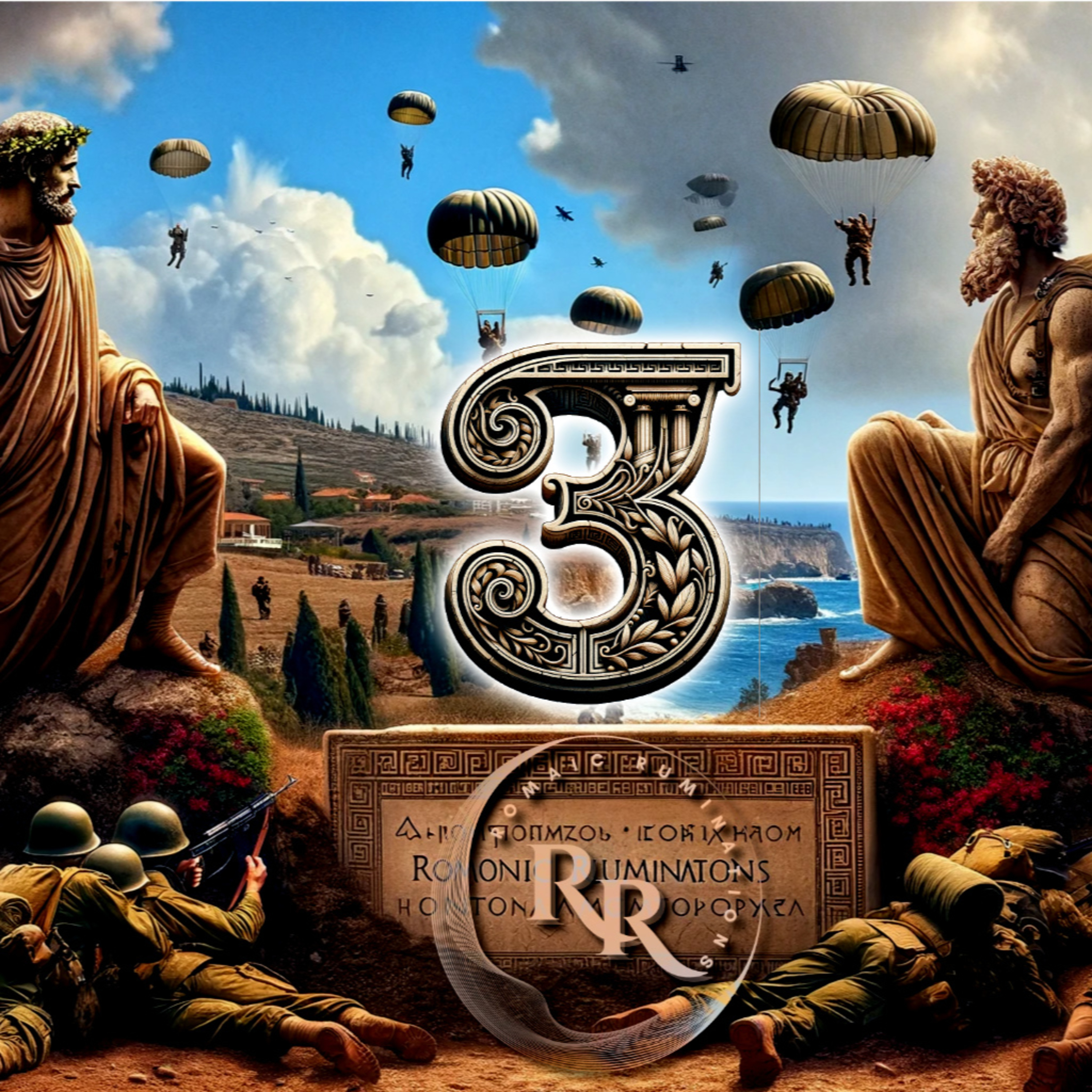 EP03 - WTF Commemorating Nazi paratroopers invading Crete, the sacking of Constantinople and who invented the Frappe?  episode artwork