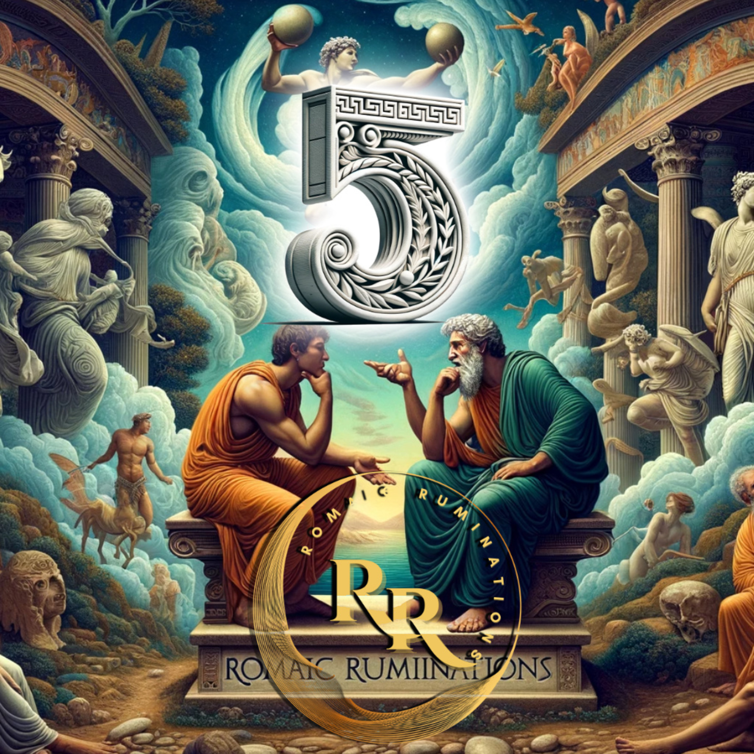 EP05 - 1st Orthodox priest in Aus, politics of the Greek Genocide & Discobolus episode artwork