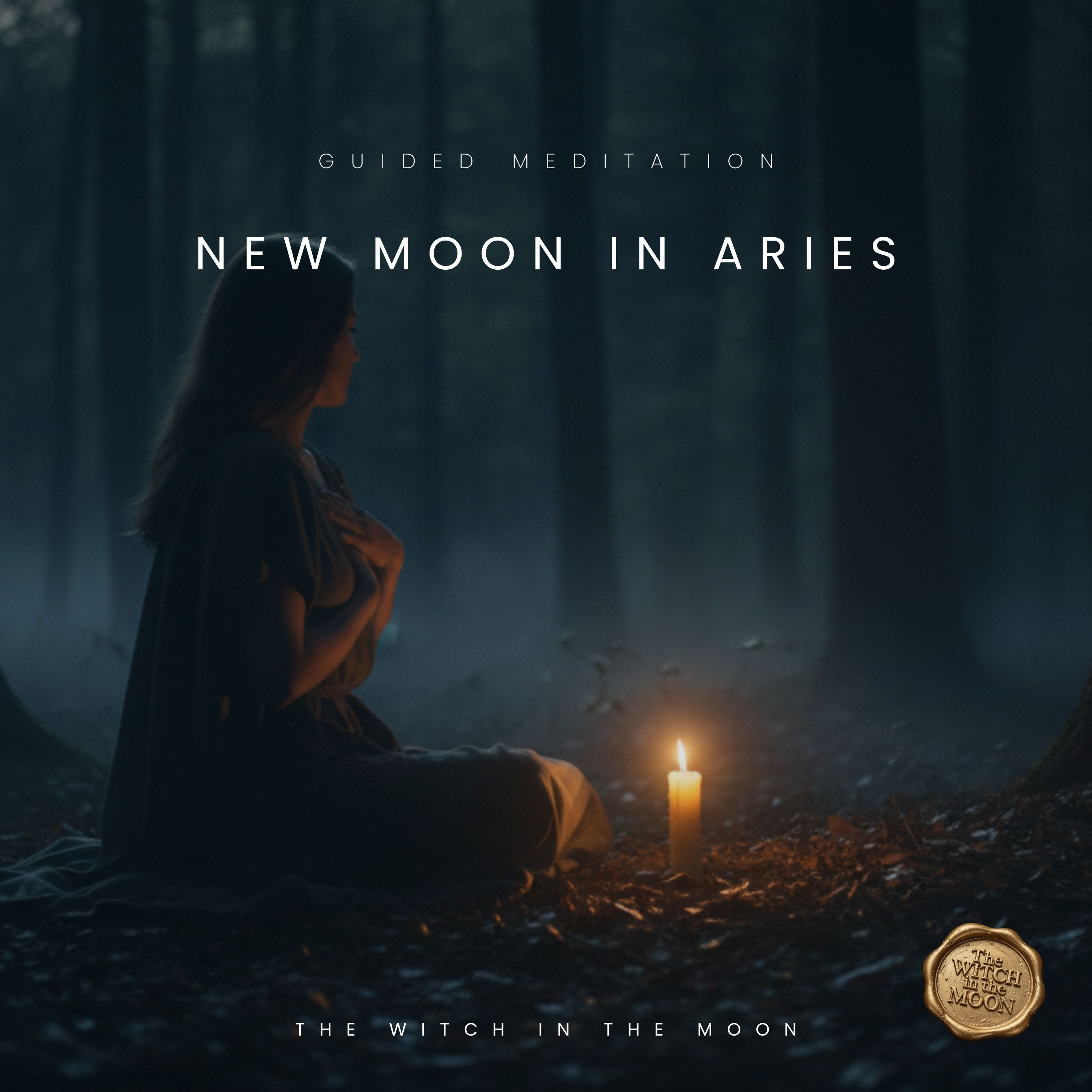 New Moon in Aries Guided Meditation Ignite Your Inner Fire Begin Again Powerful Intentions Manifest episode artwork